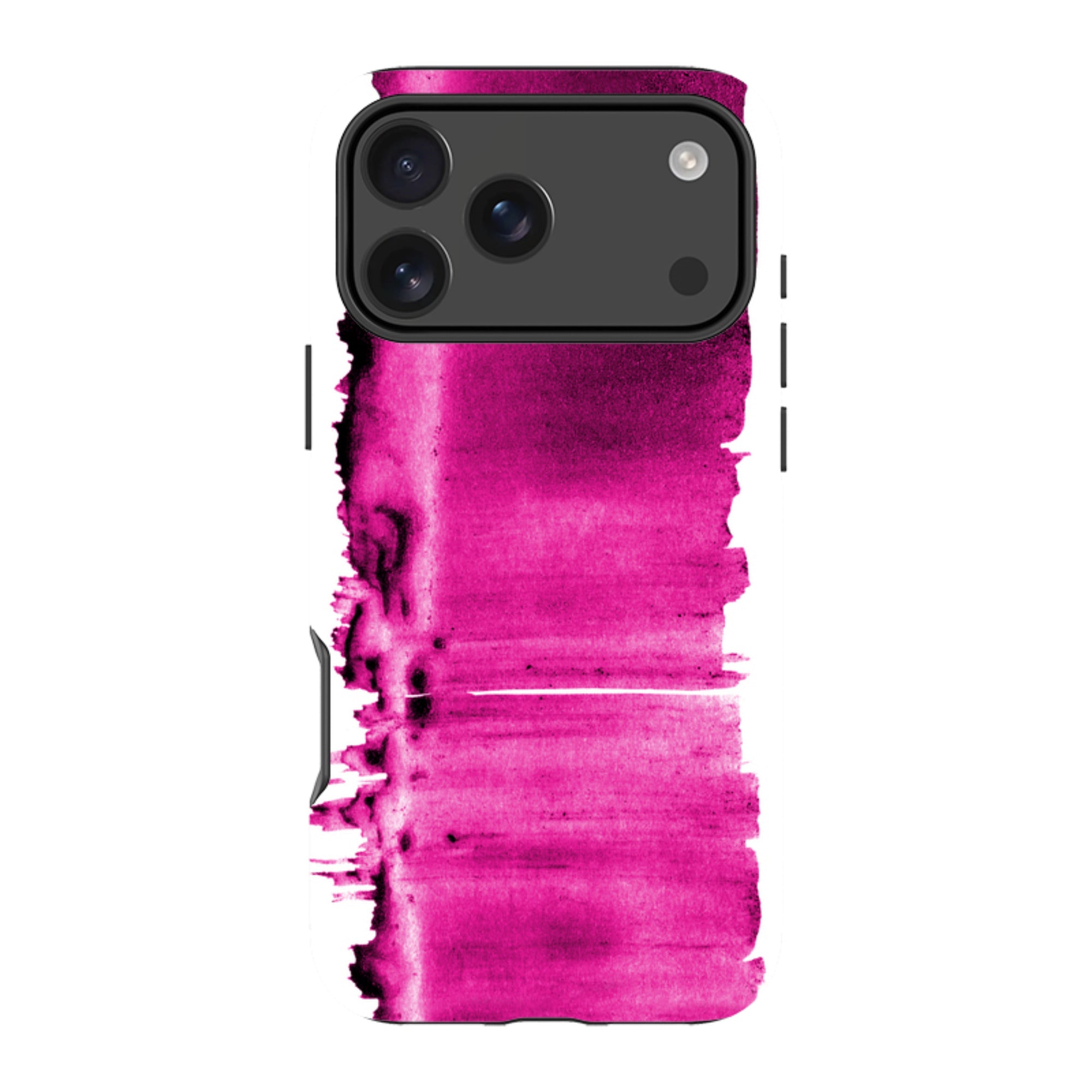 iPhone Tough Case - Pink Ink By Kitty Joseph