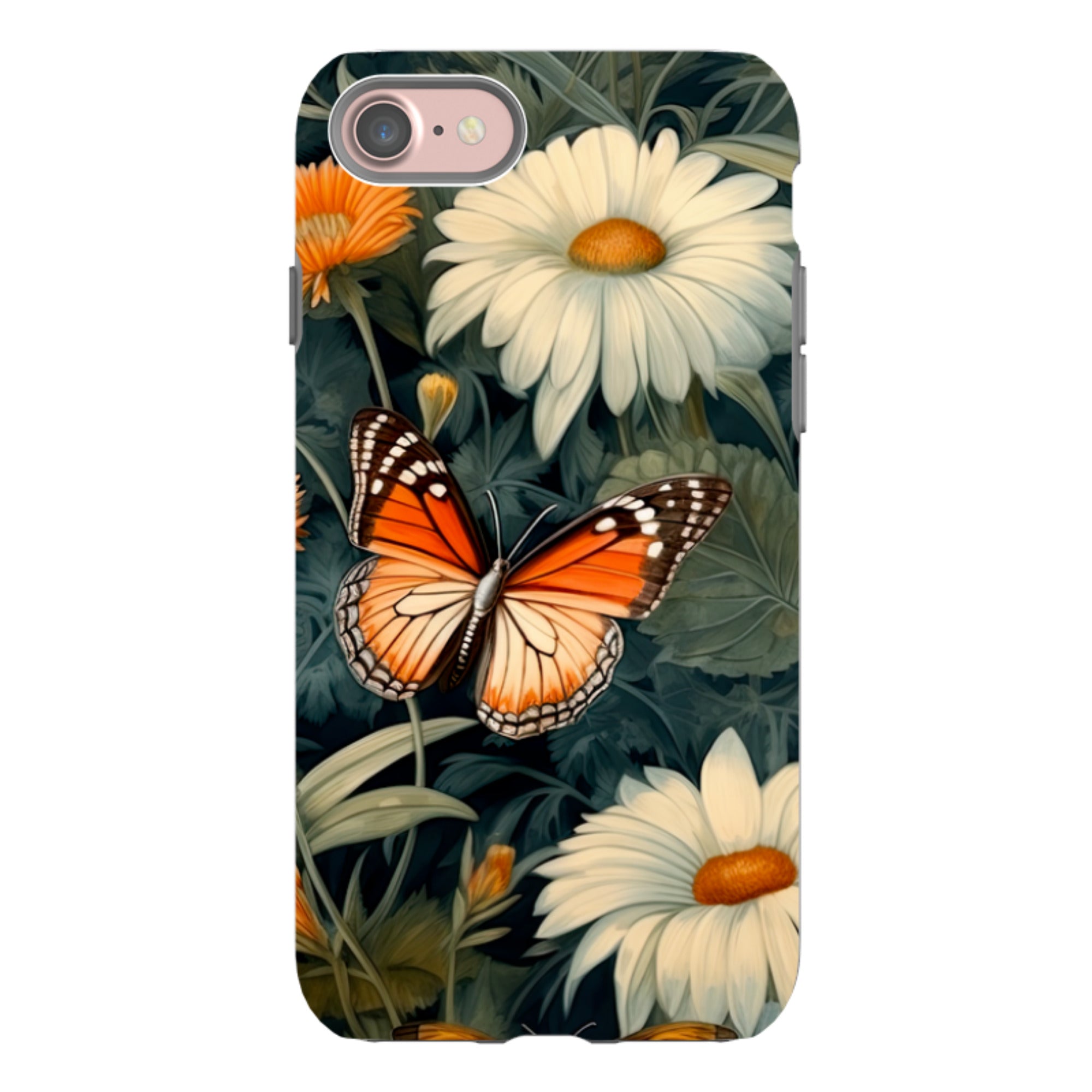 iPhone Case - Butterfly Daisies III