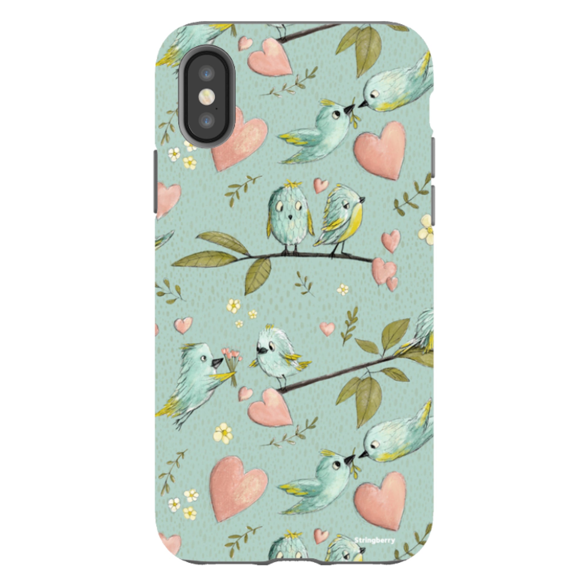 iPhone Tough Case - Love Is In The Air By Maja Lindberg