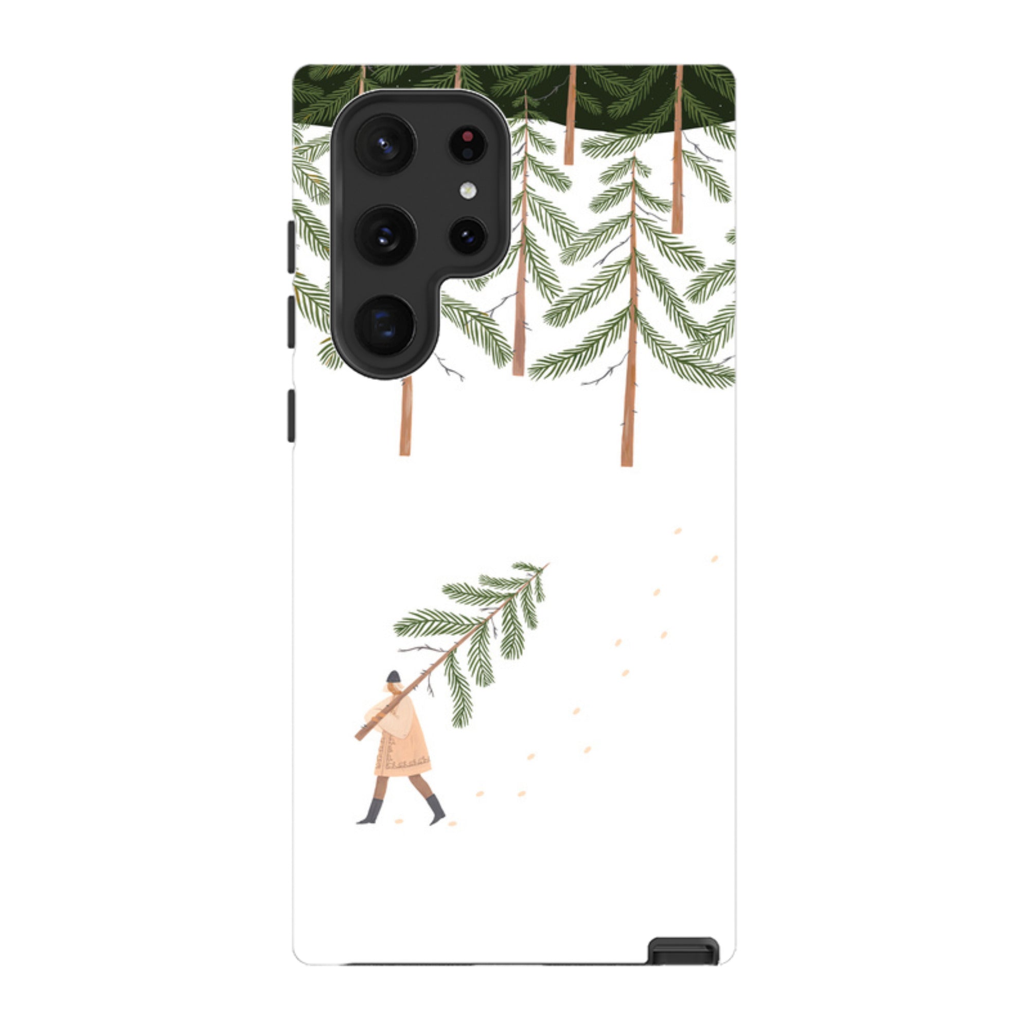 Samsung Tough Case - Coming Home For Christmas By Madalina Andronic