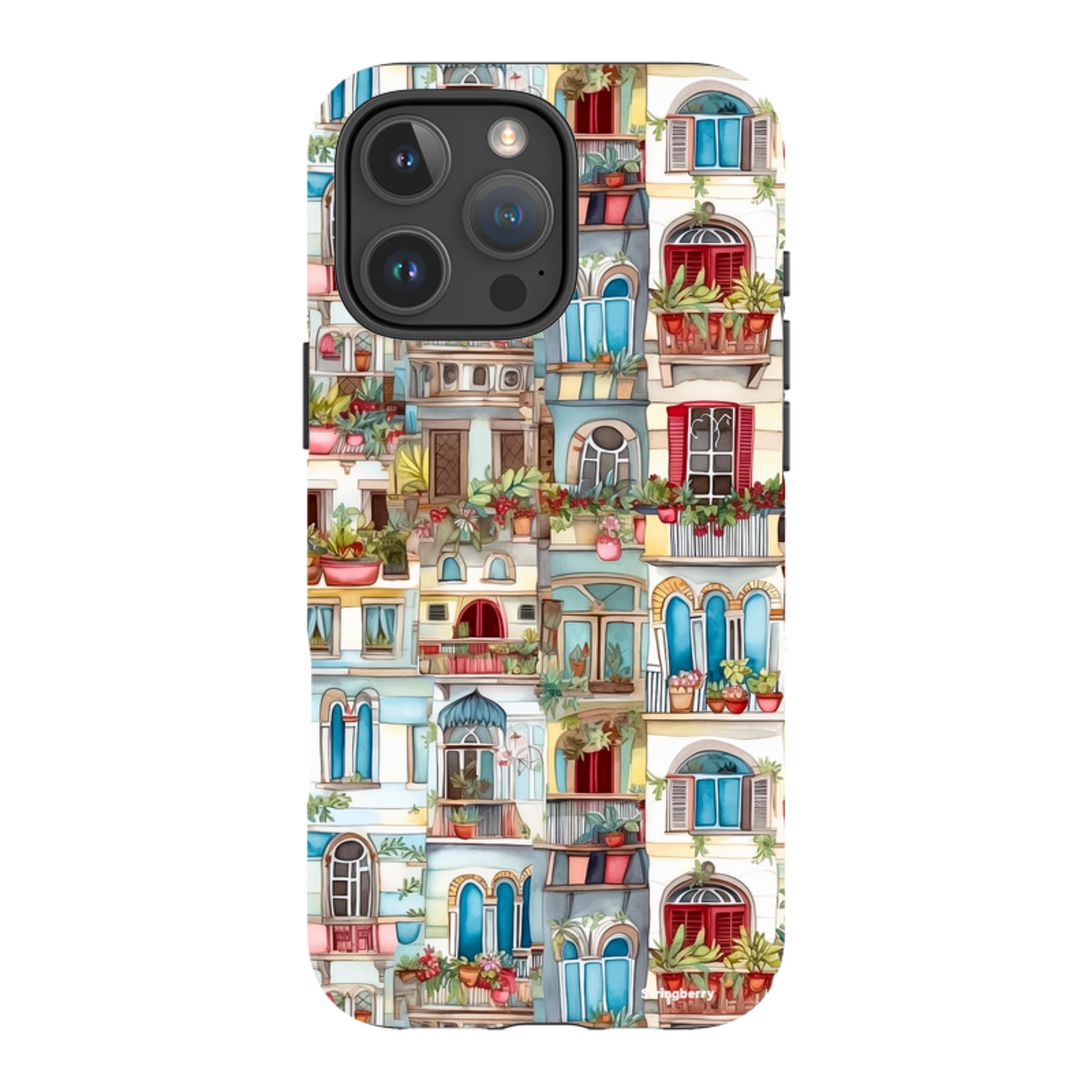 iPhone MagSafe Tough Case - Floral Balcony II