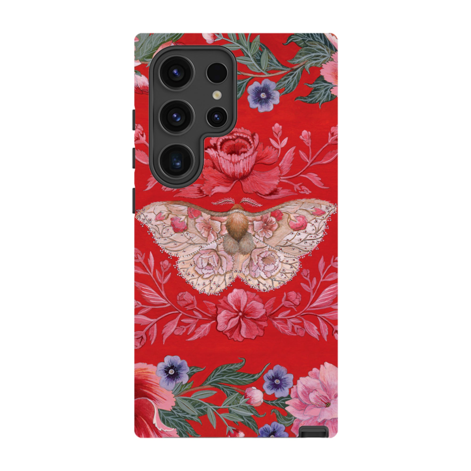 Samsung Tough Case - Blossom Moth By Maria Matos