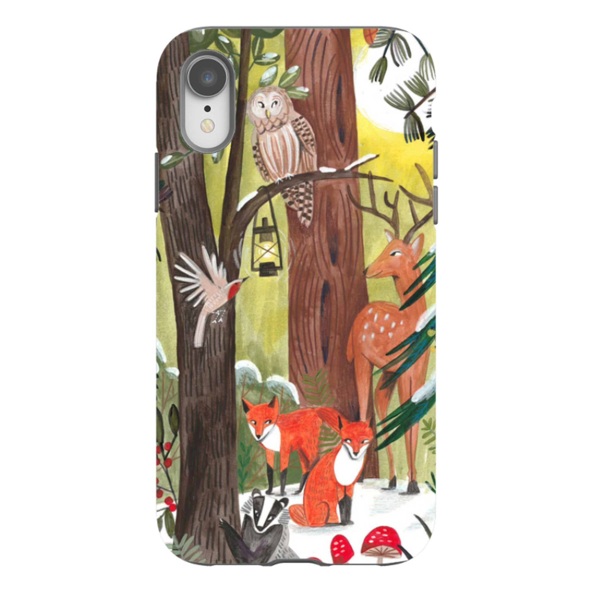 iPhone Tough Case - Winter Wonderland By Caroline Bonne Muller
