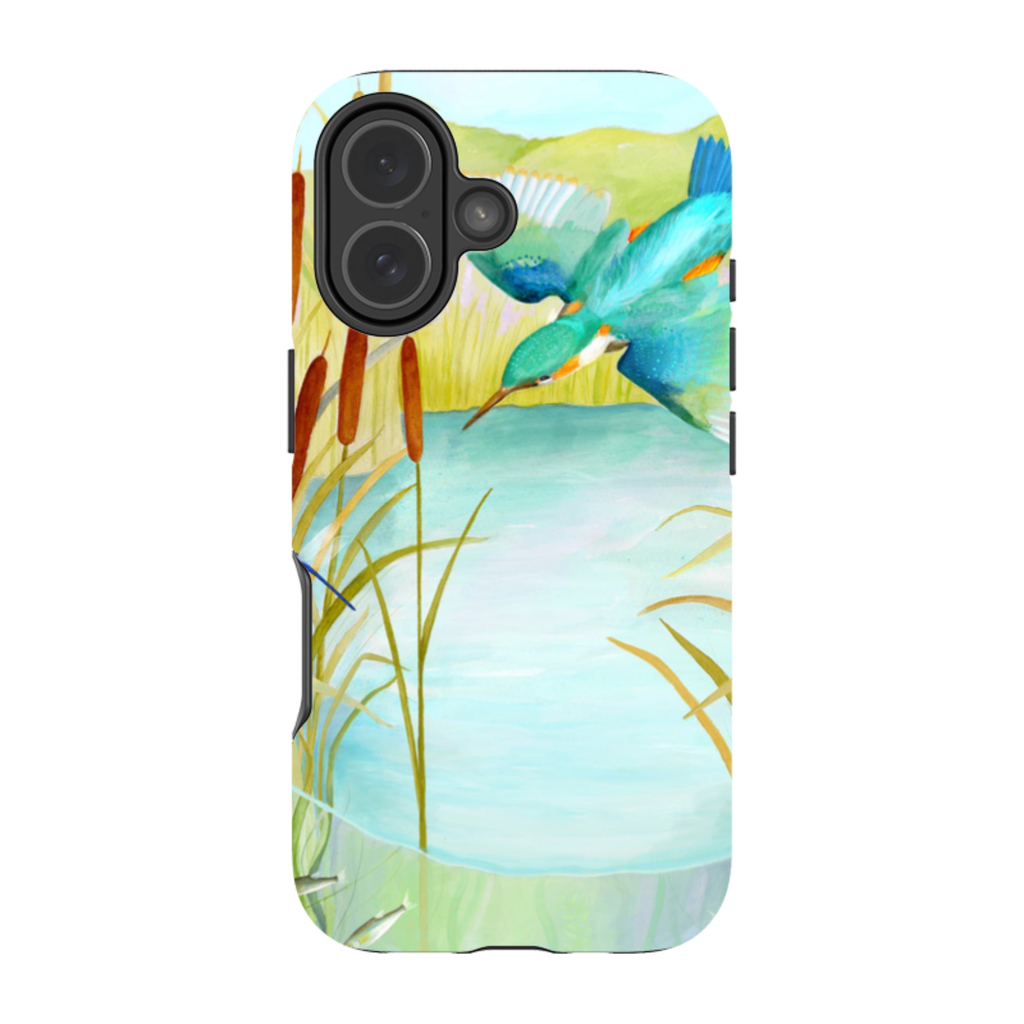 iPhone Tough Case - Kingfisher By Bex Parkin