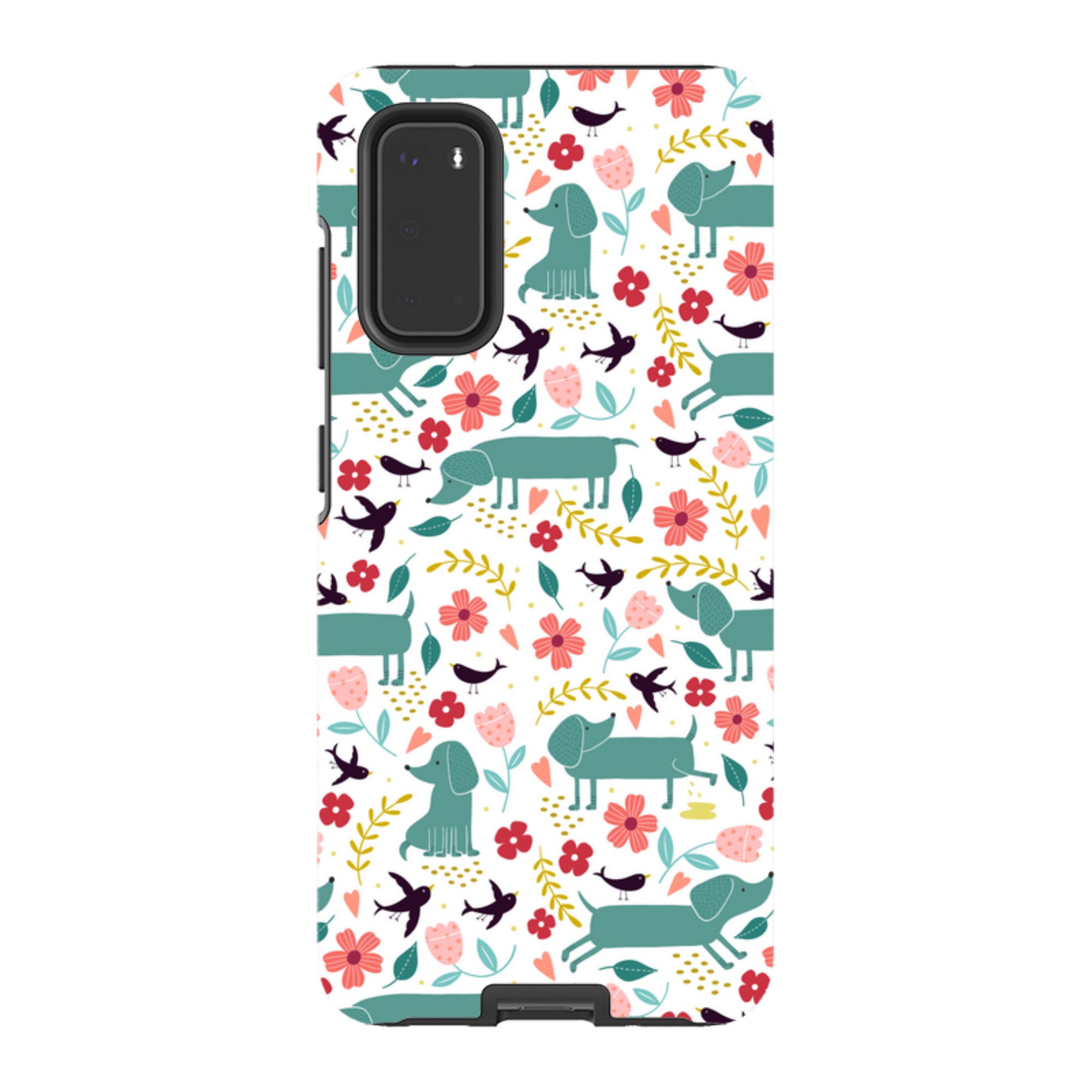 Samsung Tough Case - Cheek Dachshunds By Suzy Taylor
