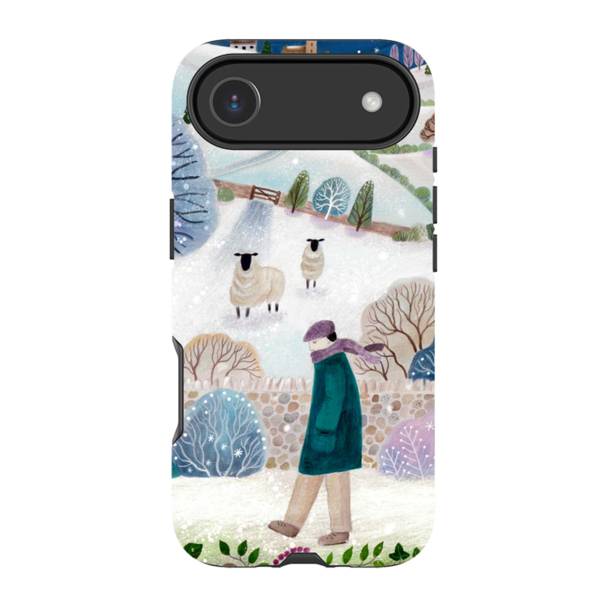 iPhone MagSafe Tough Case -  Across Snowy Fields By Bex Parkin