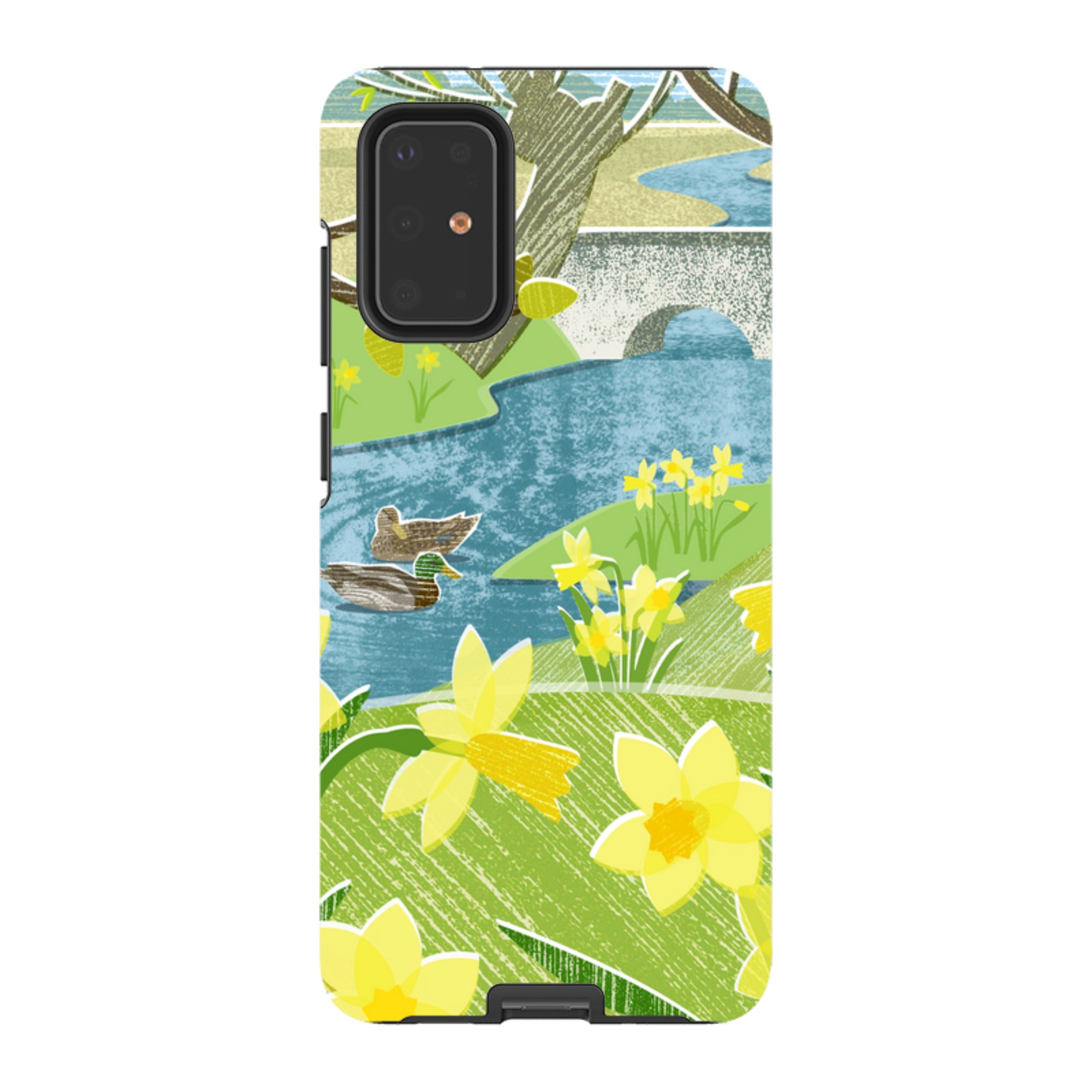 Samsung Tough Case - Daffs And Ducks By Liane Payne