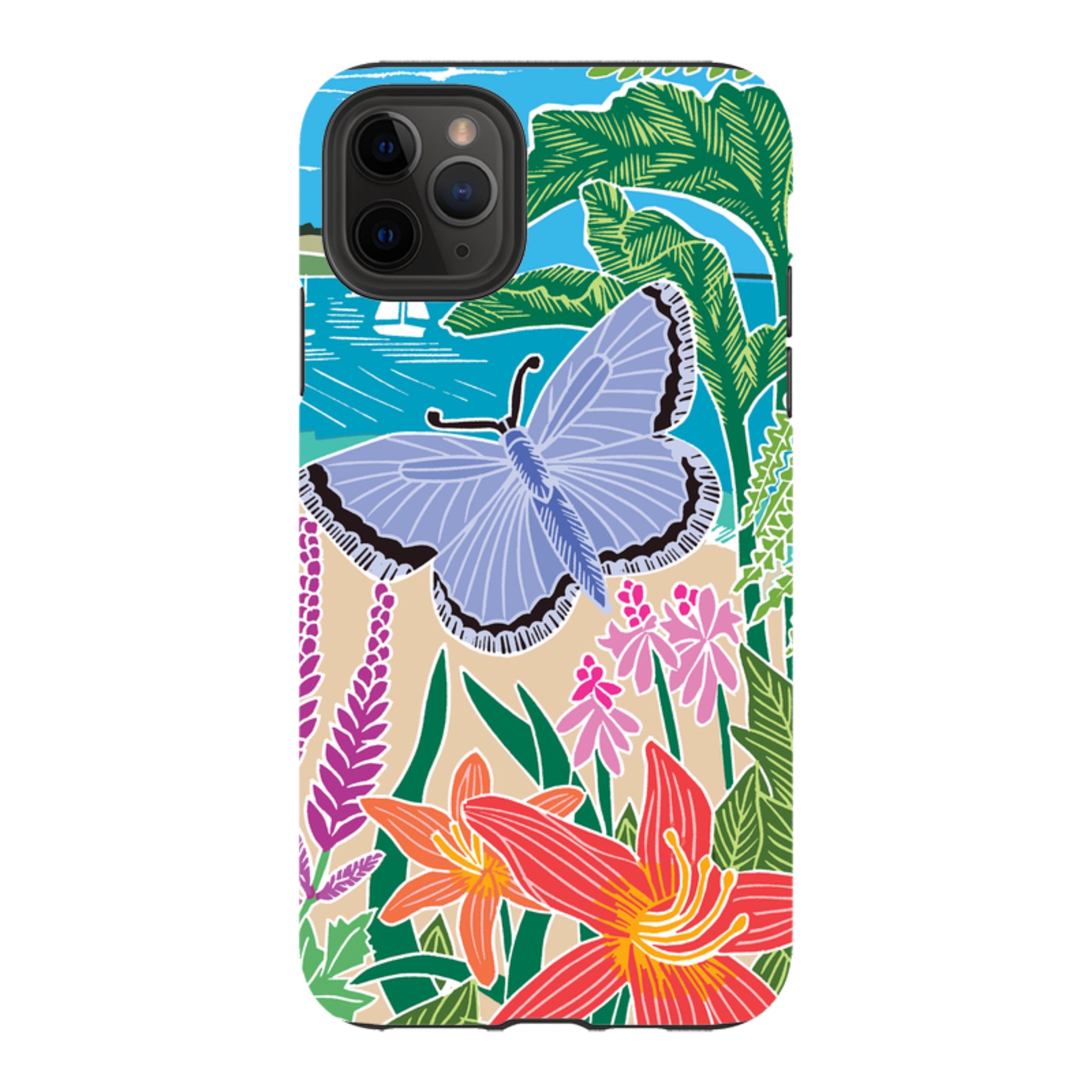 iPhone Tough Case - Trebah Garden By Kate Heiss