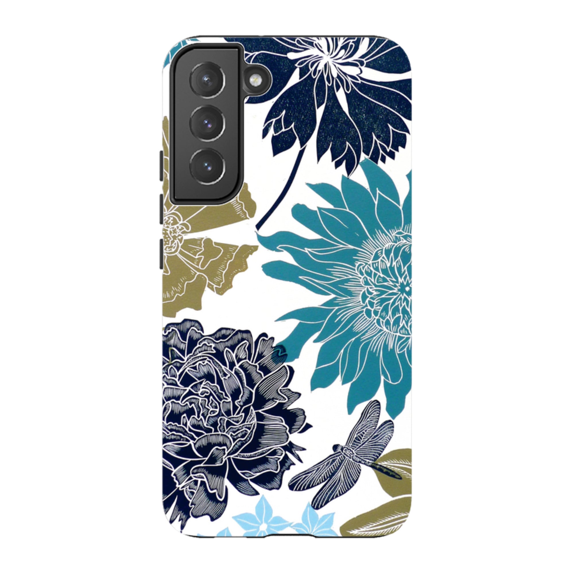 Samsung Tough Case - Cottage Garden Dragonfly By Kate Heiss