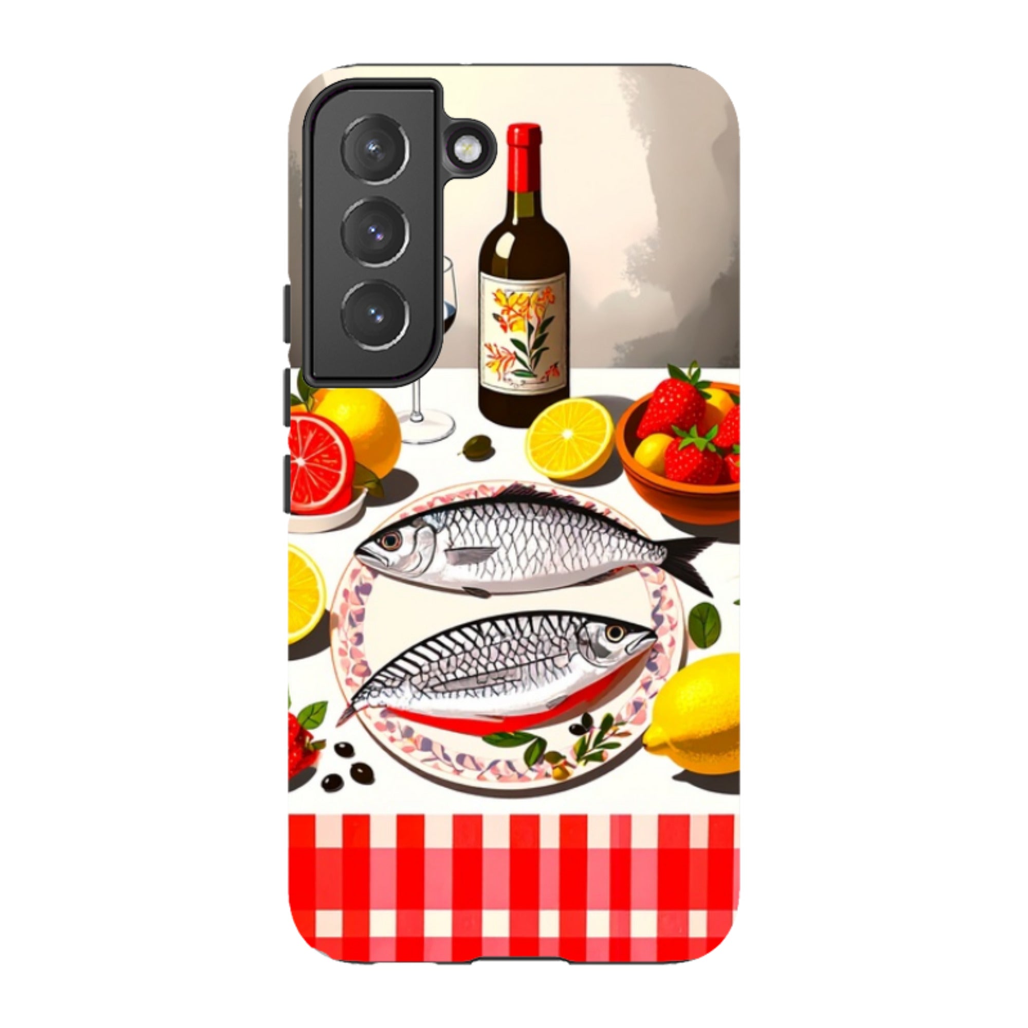 Samsung Tough Case - Plate Of Sardines
