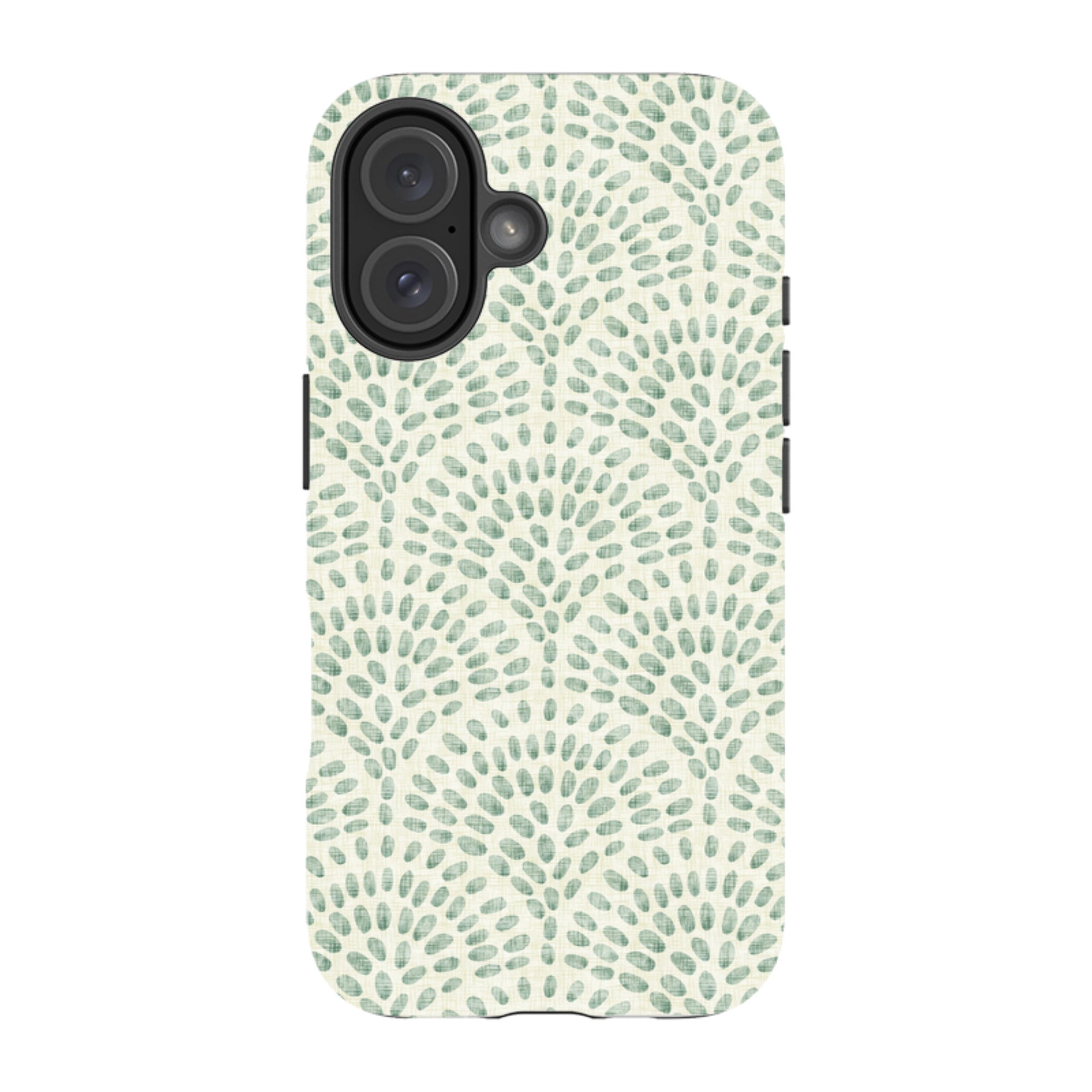 iPhone MagSafe Tough Case - Scallop - Sage By Katherine Quinn