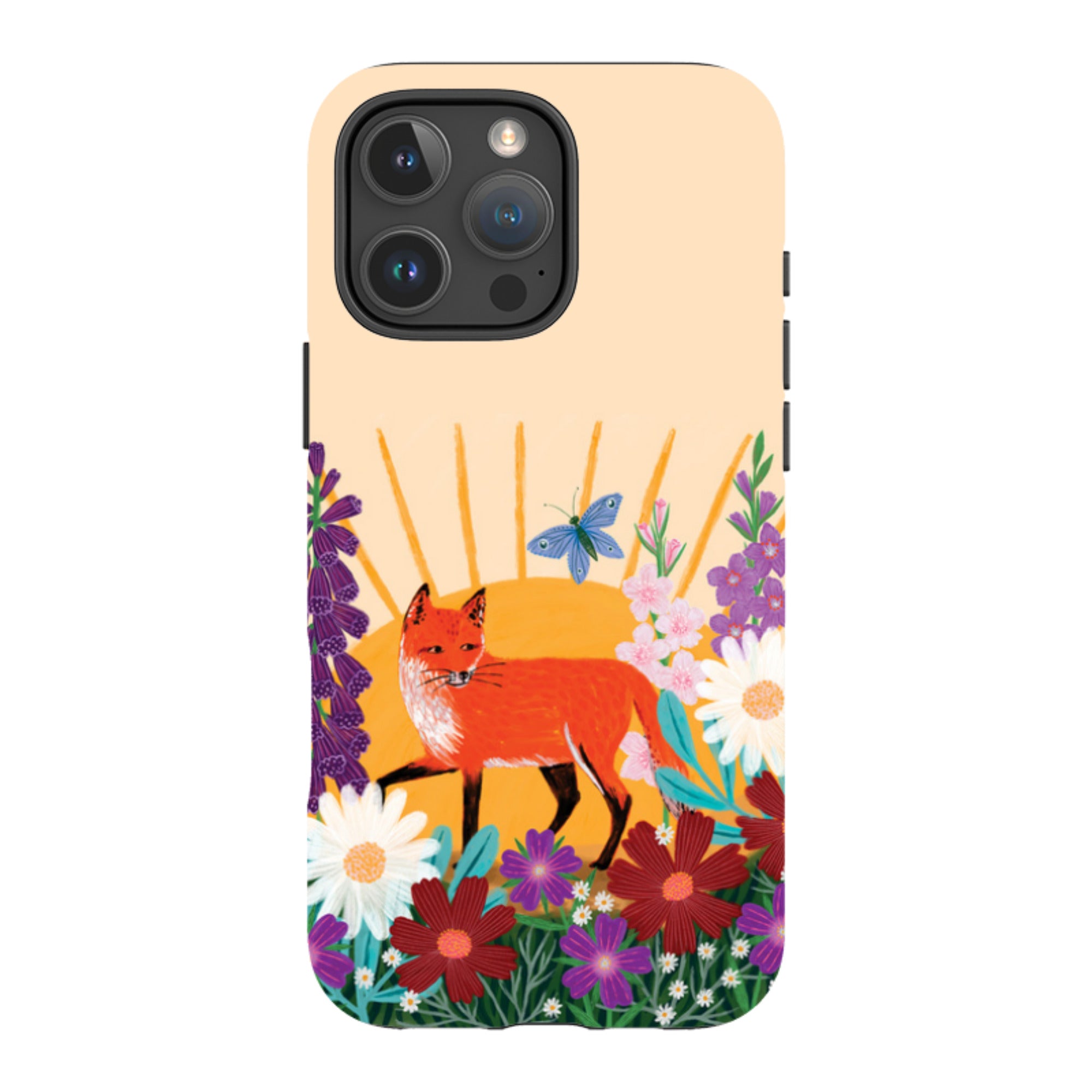 iPhone Tough Case - Summer Fox By Lee Foster Wilson