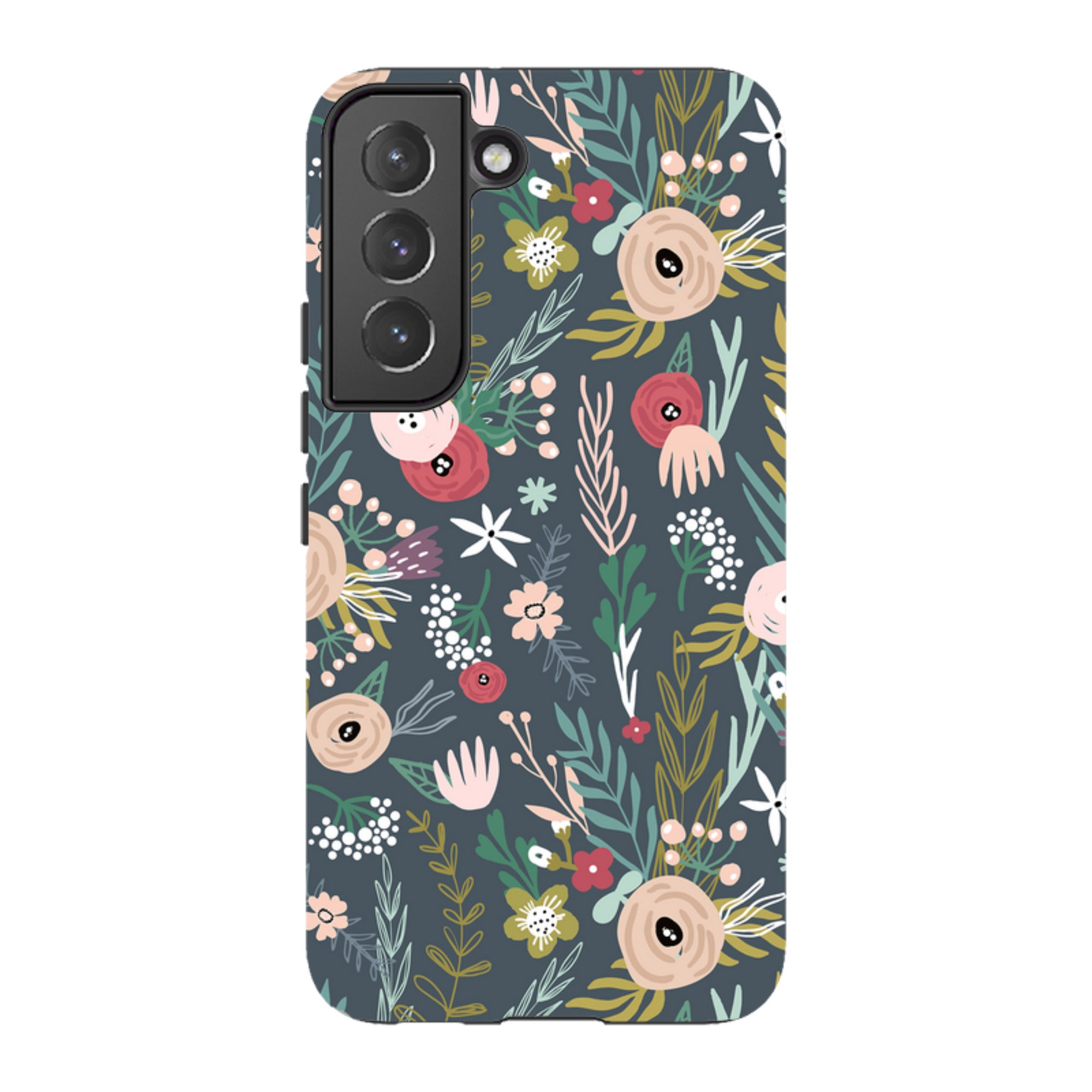 Samsung Tough Case - Winter Scandi Floral