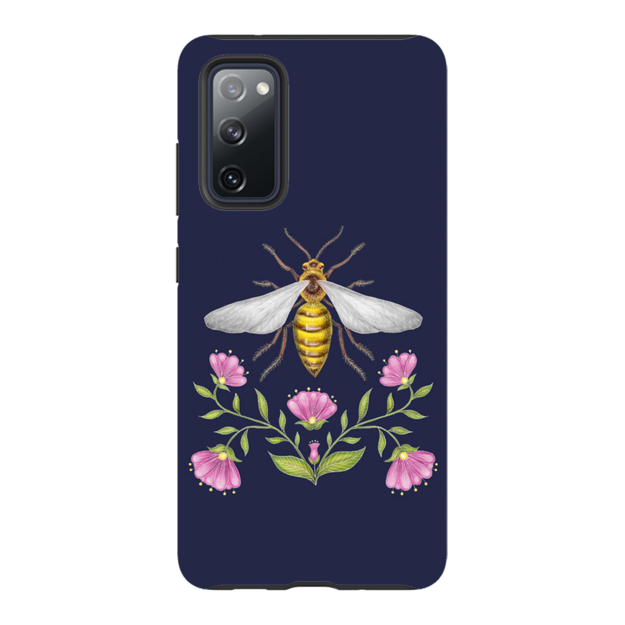 Samsung Tough Case - Wings Of Freedom Navy By Catherine Rowe