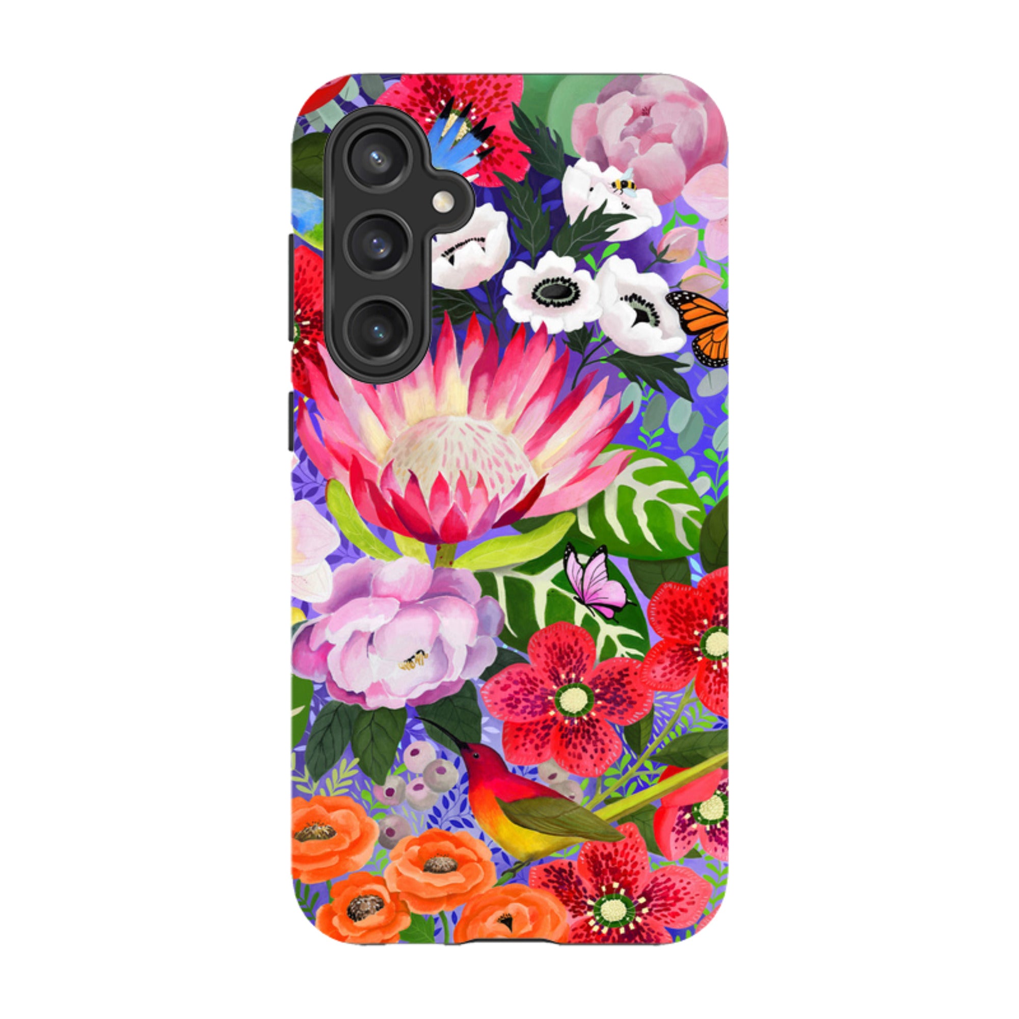Samsung Tough Case - Exotic Birds By Bex Parkin