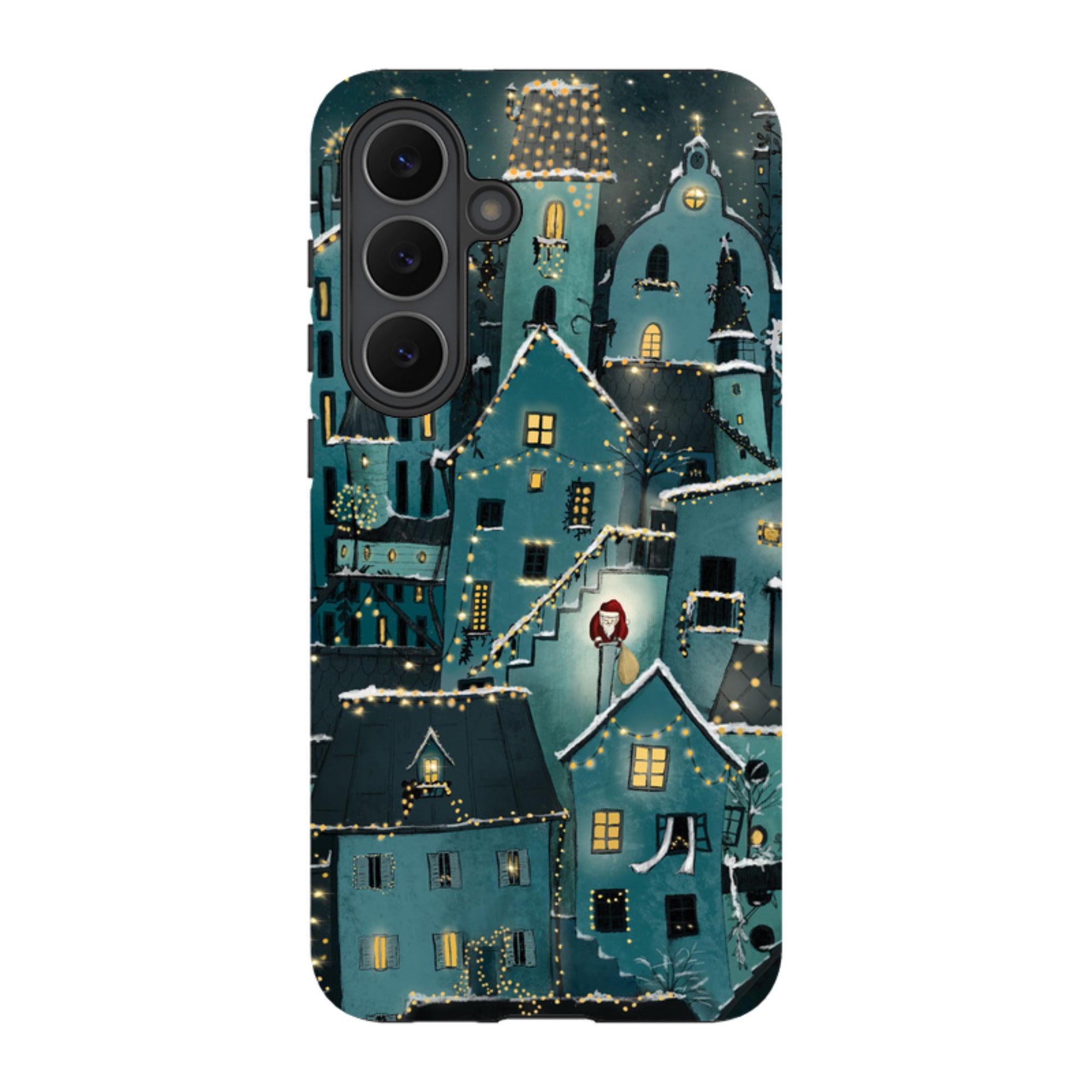 Samsung Tough Case - Citywinkles Blue By Maja Lindberg