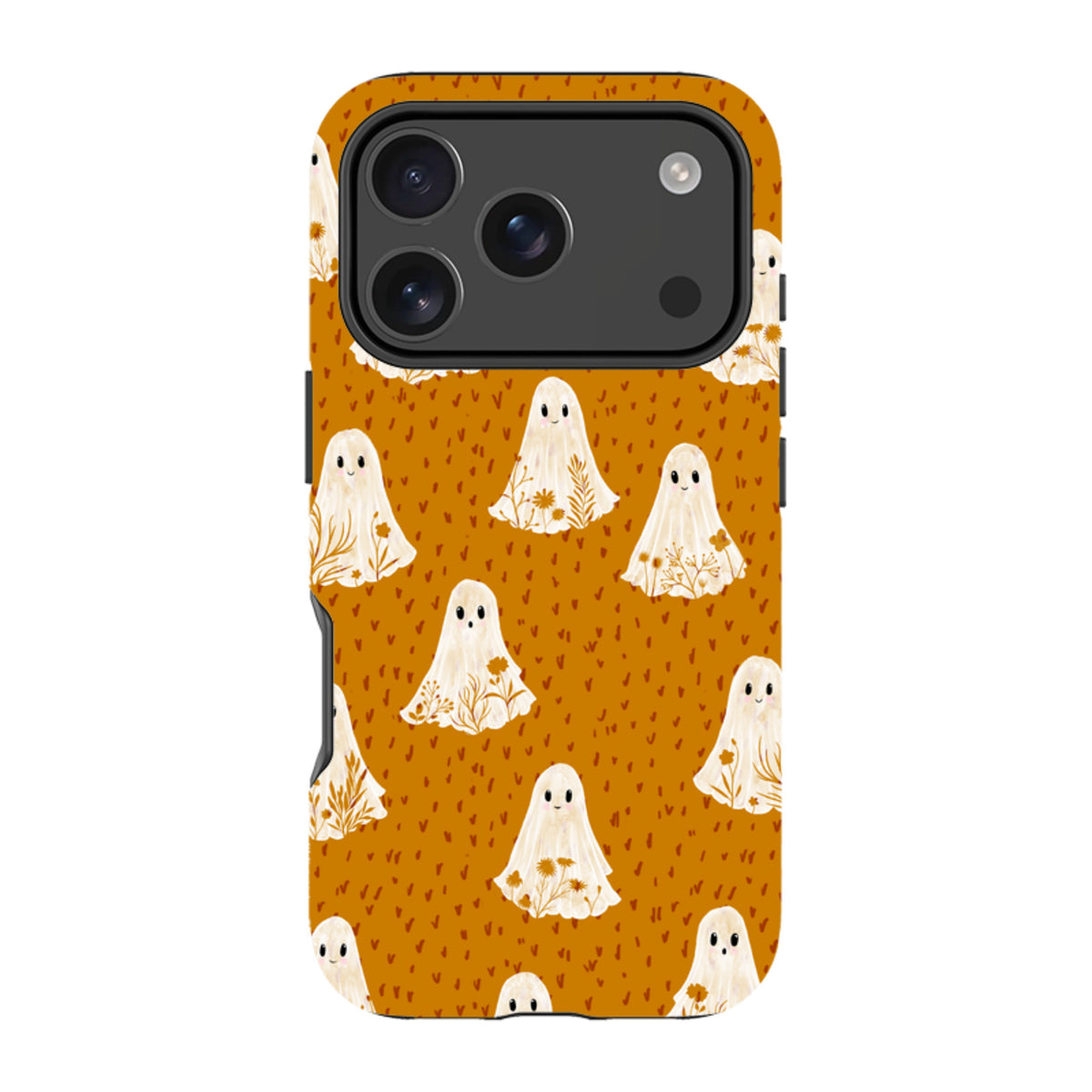 iPhone Tough Case - Floral Ghosts - Spice By Katherine Quinn