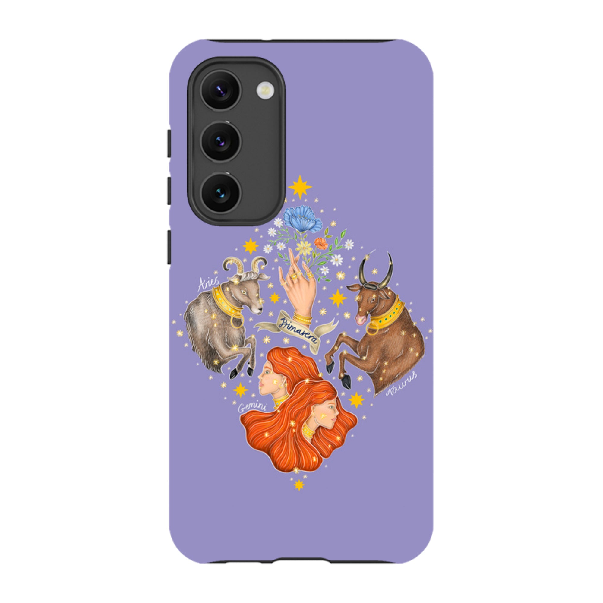 Samsung Tough Case - Spring Zodiac By Catherine Rowe