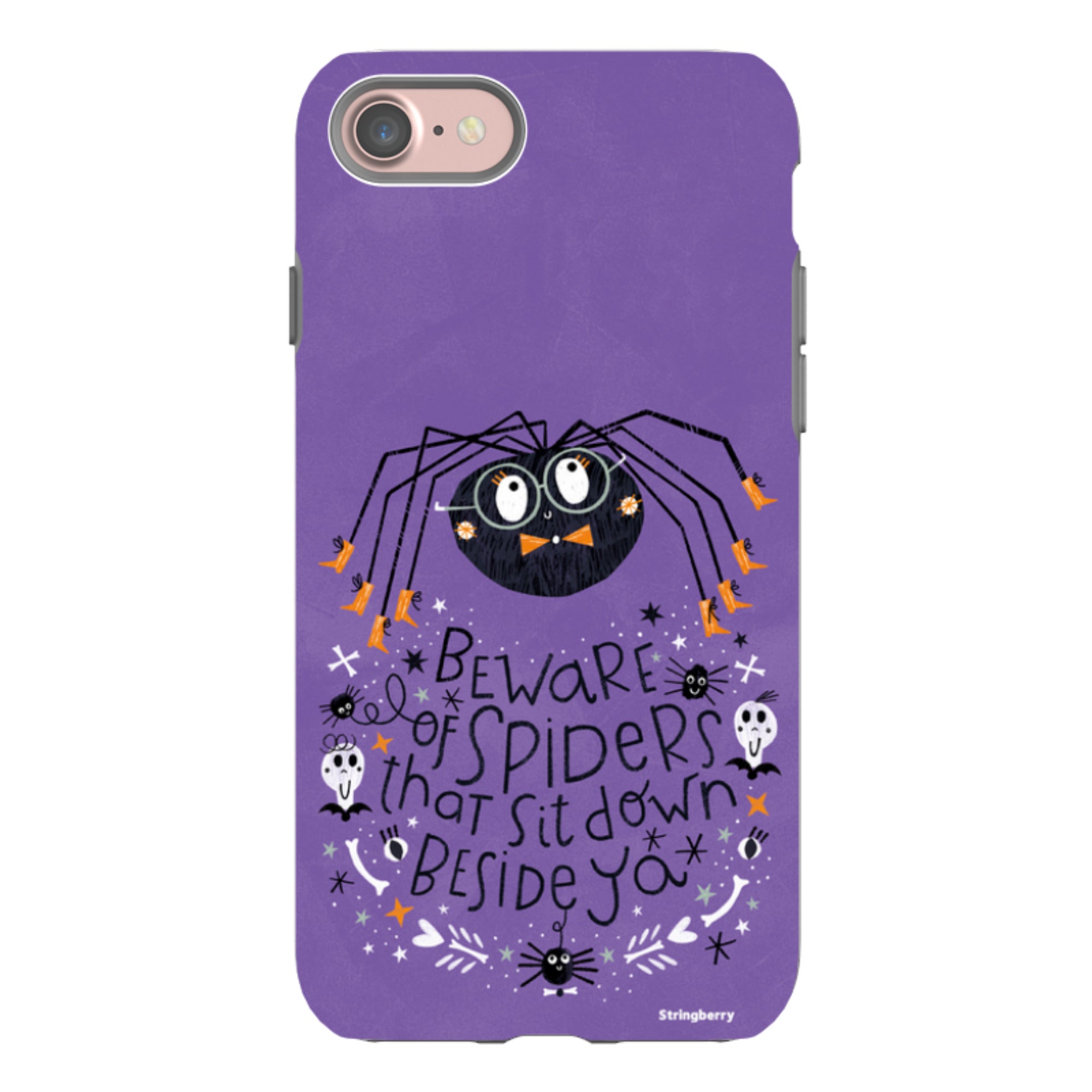 iPhone Tough Case - Spider By Ali Brookes