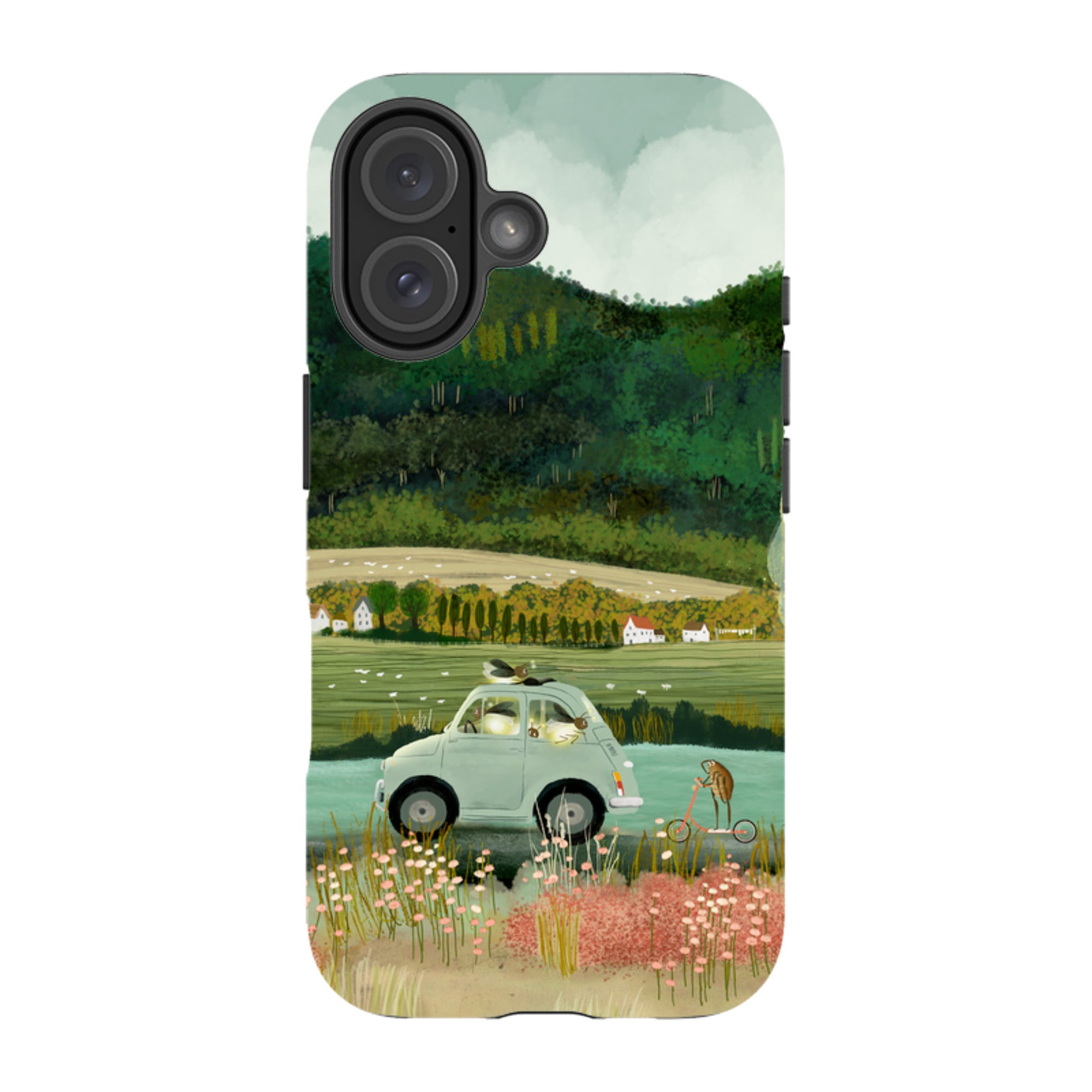 iPhone Tough Case - Lightening Bugs By Katherine Quinn