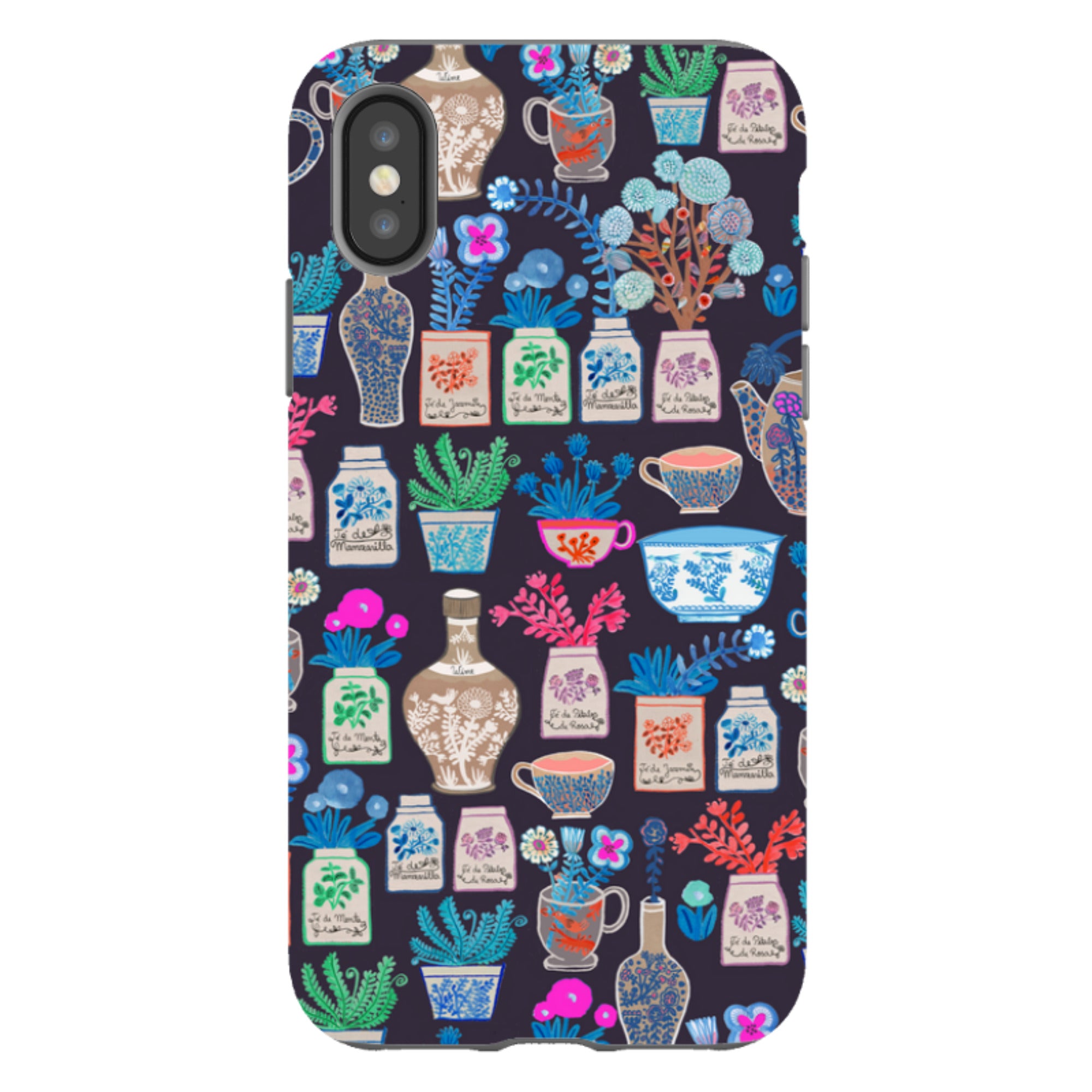 iPhone Tough Case - Teatime By Gabriela Larios