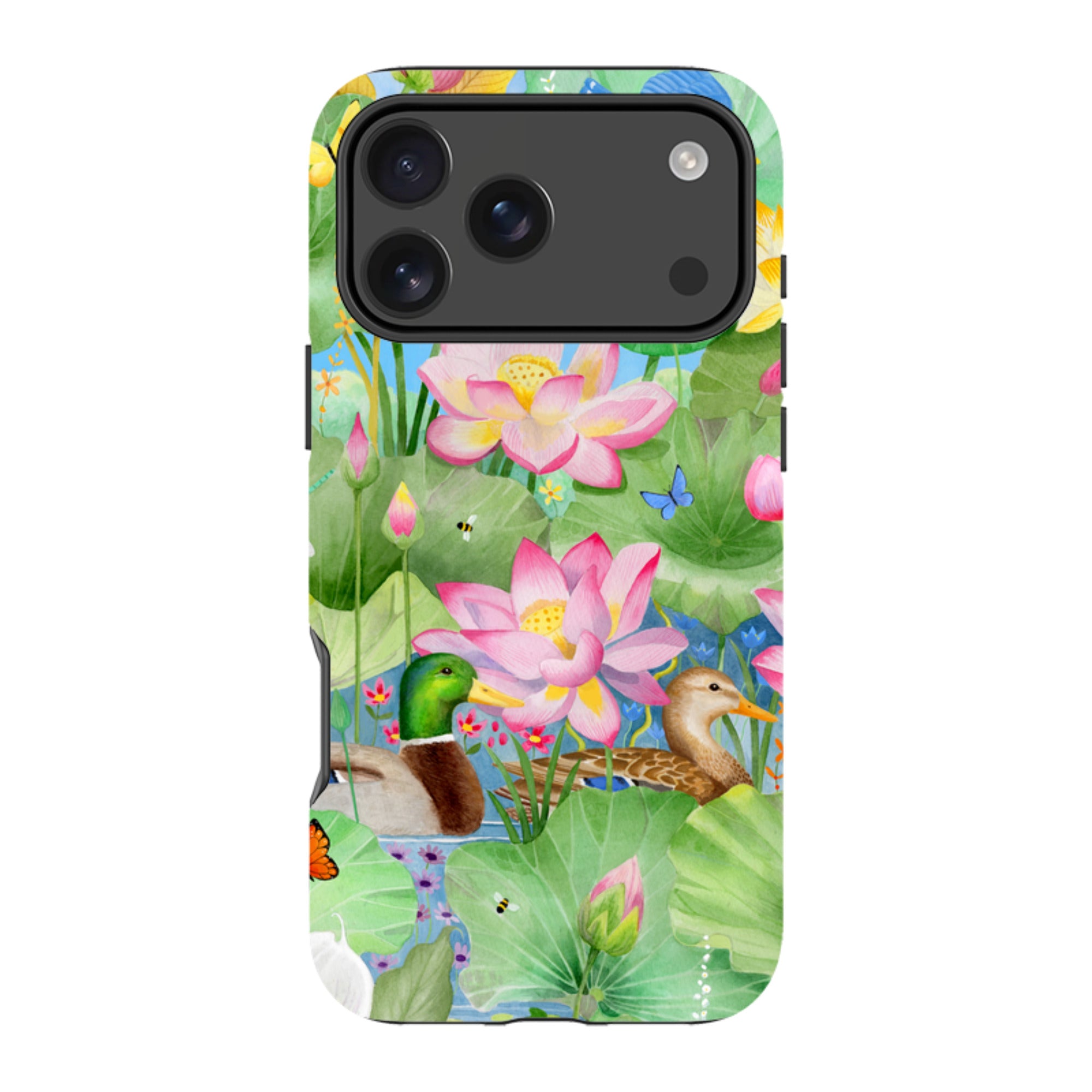 iPhone MagSafe Tough Case -  Waterlily Pond By Bex Parkin