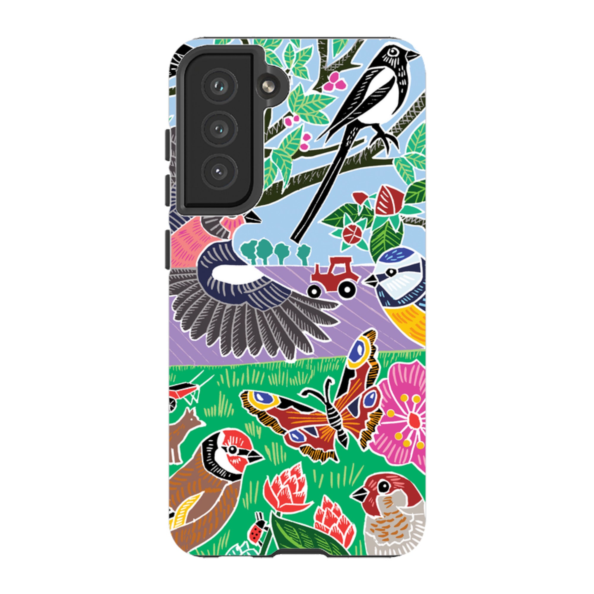 Samsung Tough Case - Garden Bird Jigsaw B By Kate Heiss