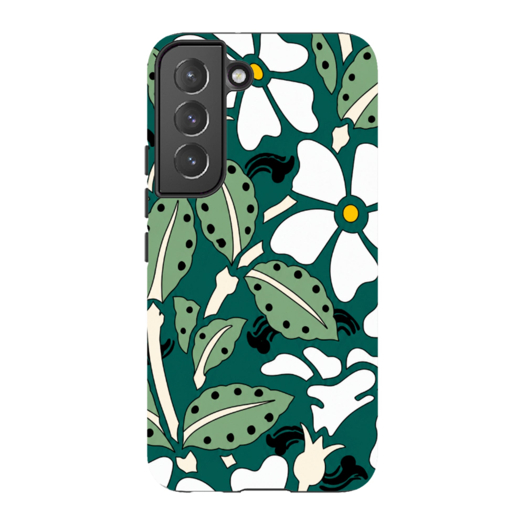 Samsung Tough Case - Vintage Woodblock Print