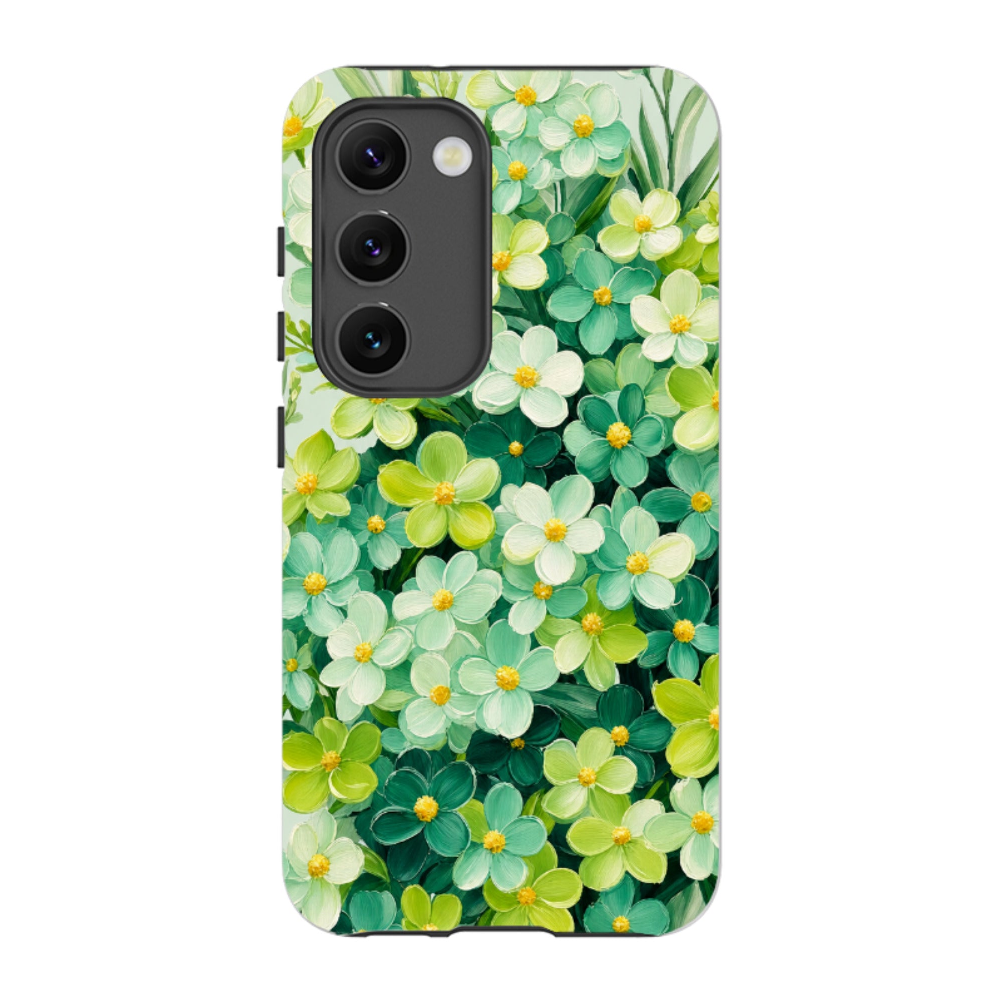 Samsung Tough Case - Sage Wildflower Floral
