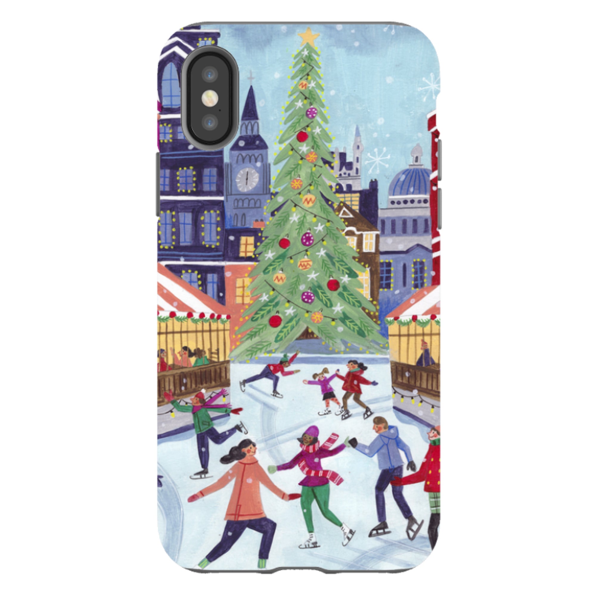 iPhone Tough Case - Skating London By Caroline Bonne Muller