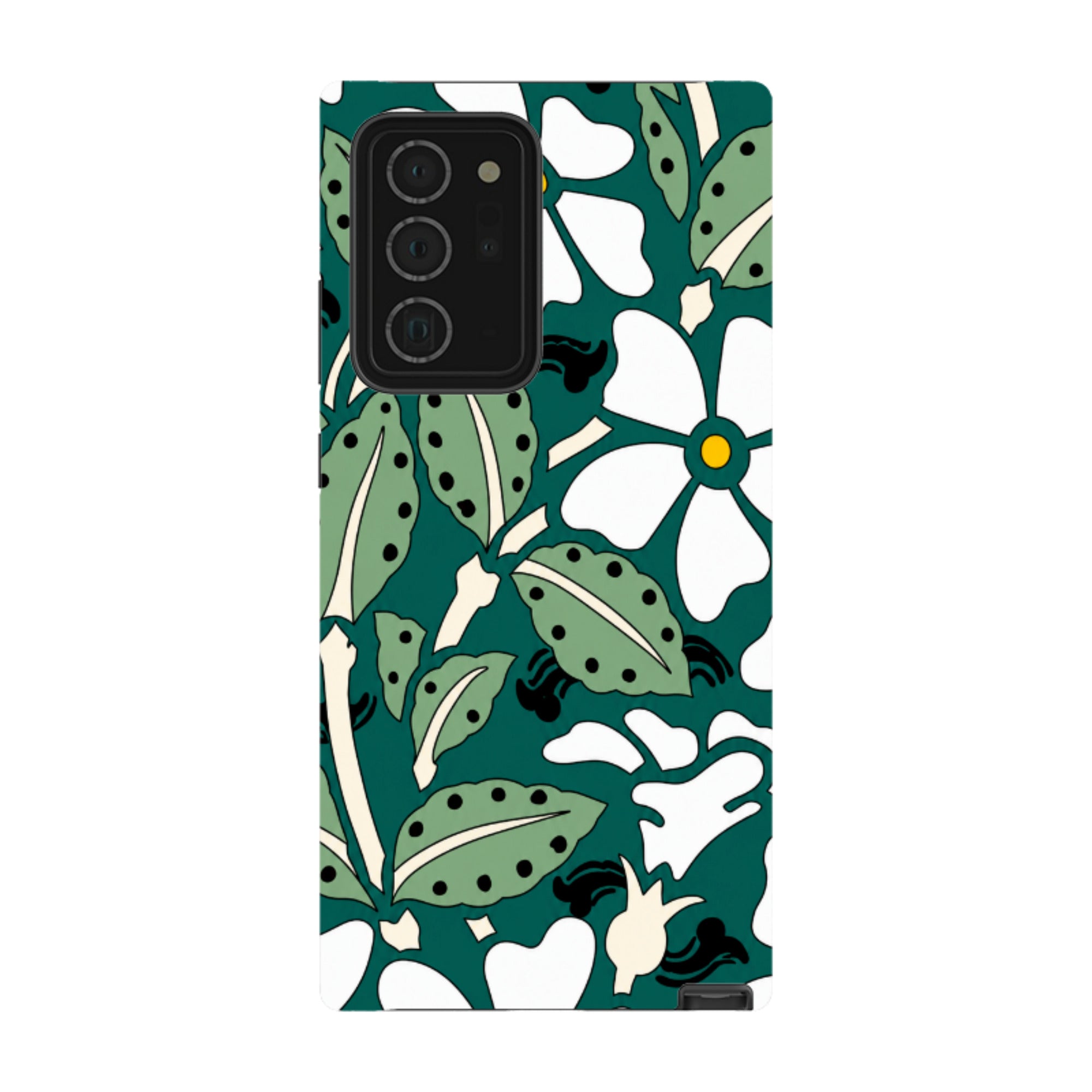 Samsung Tough Case - Vintage Woodblock Print