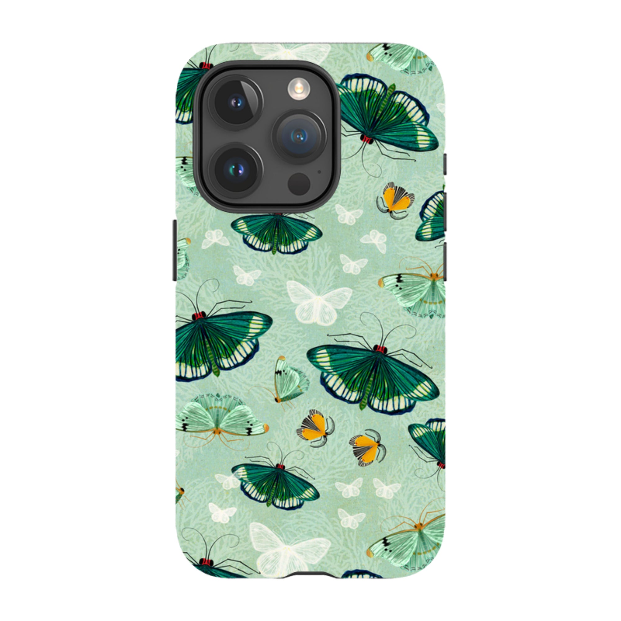 iPhone Tough Case - Night Flutter By Katherine Quinn