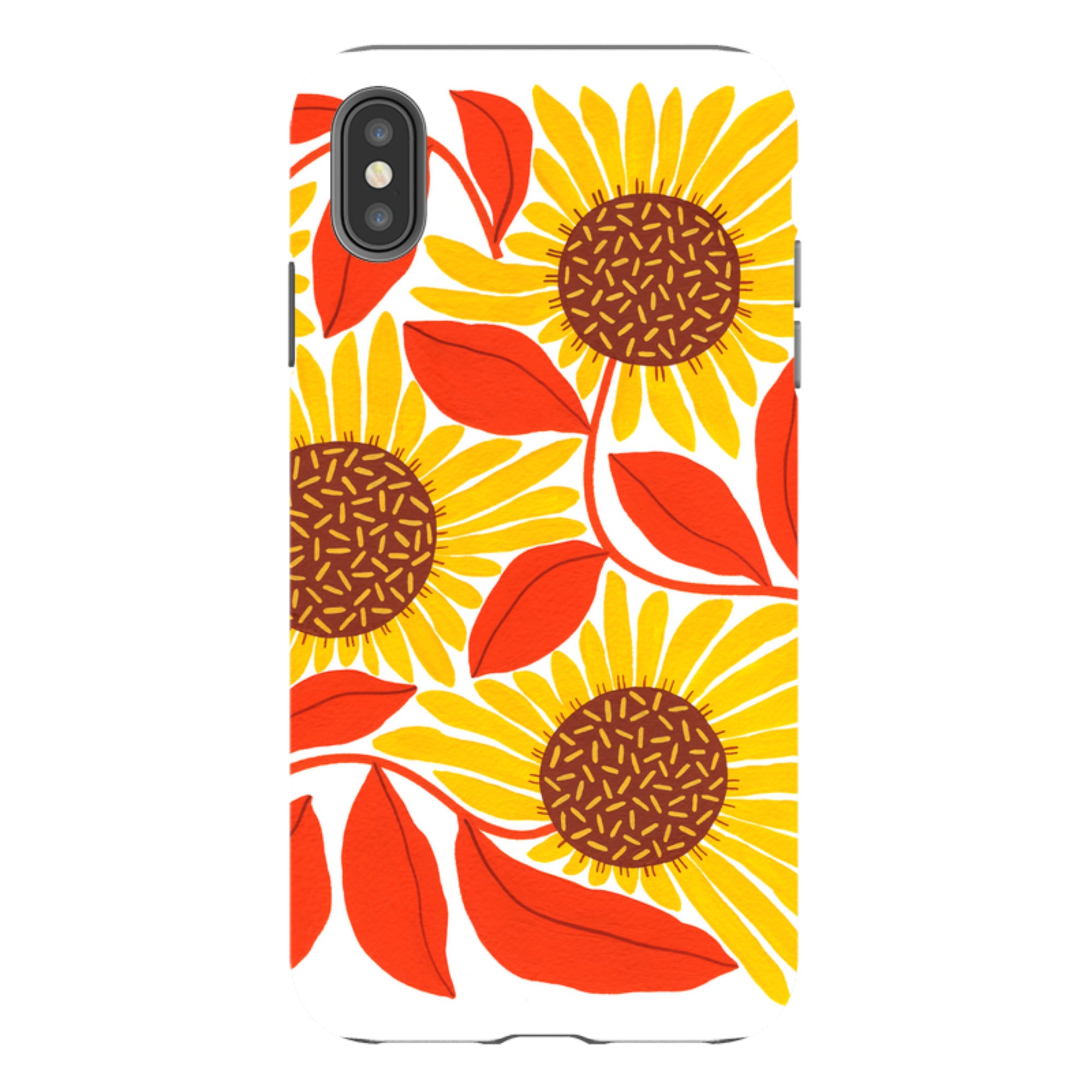iPhone Tough Case - Sunflower By Madalina Andronic