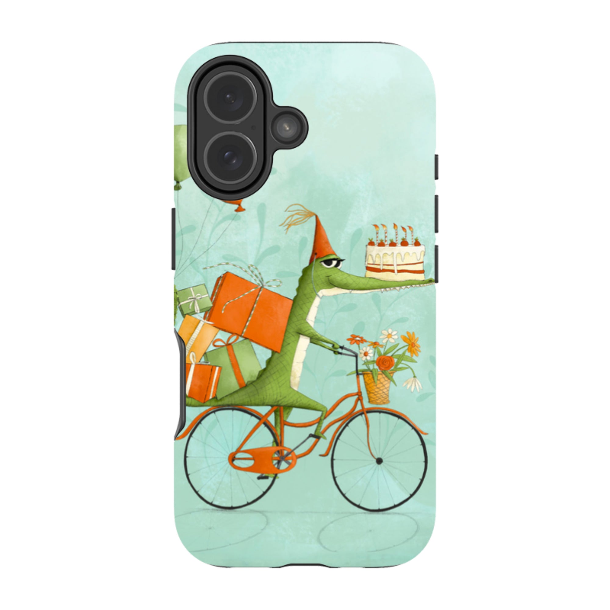 iPhone Tough Case - Happy Croc By Maja Lindberg
