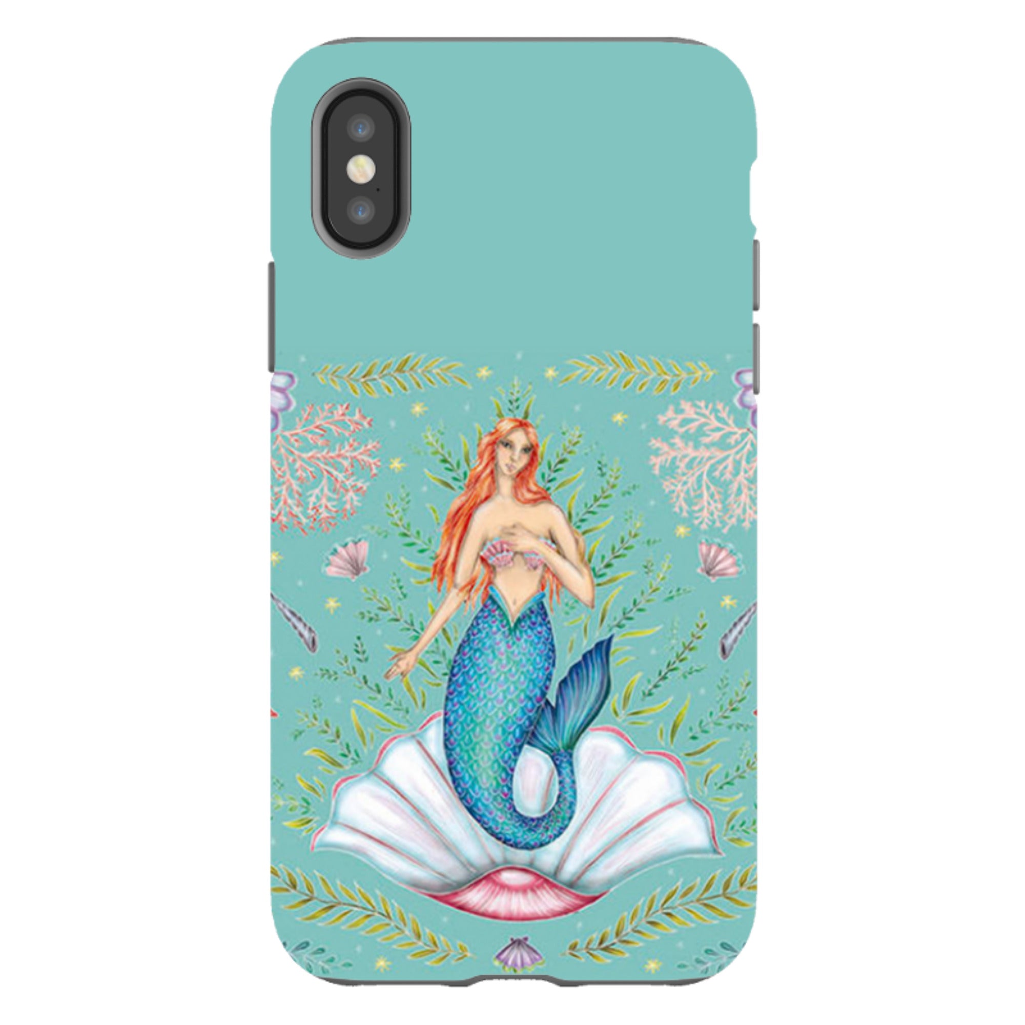 iPhone Tough Case - Mermaid By Catherine Rowe