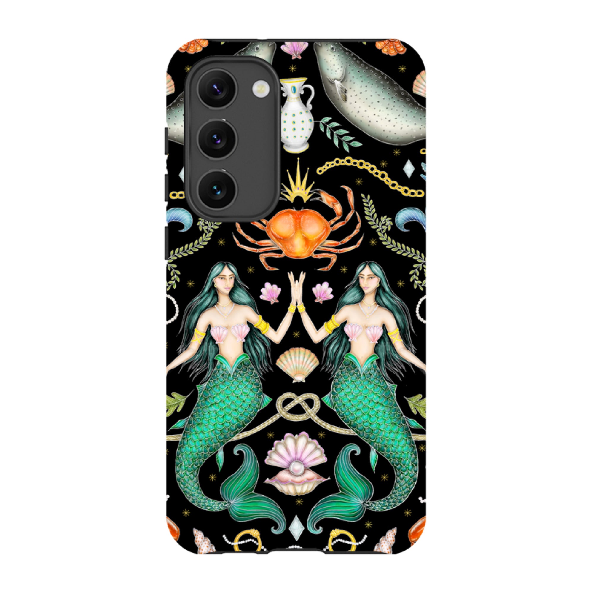 Samsung Tough Case - Tritons Treasure By Catherine Rowe