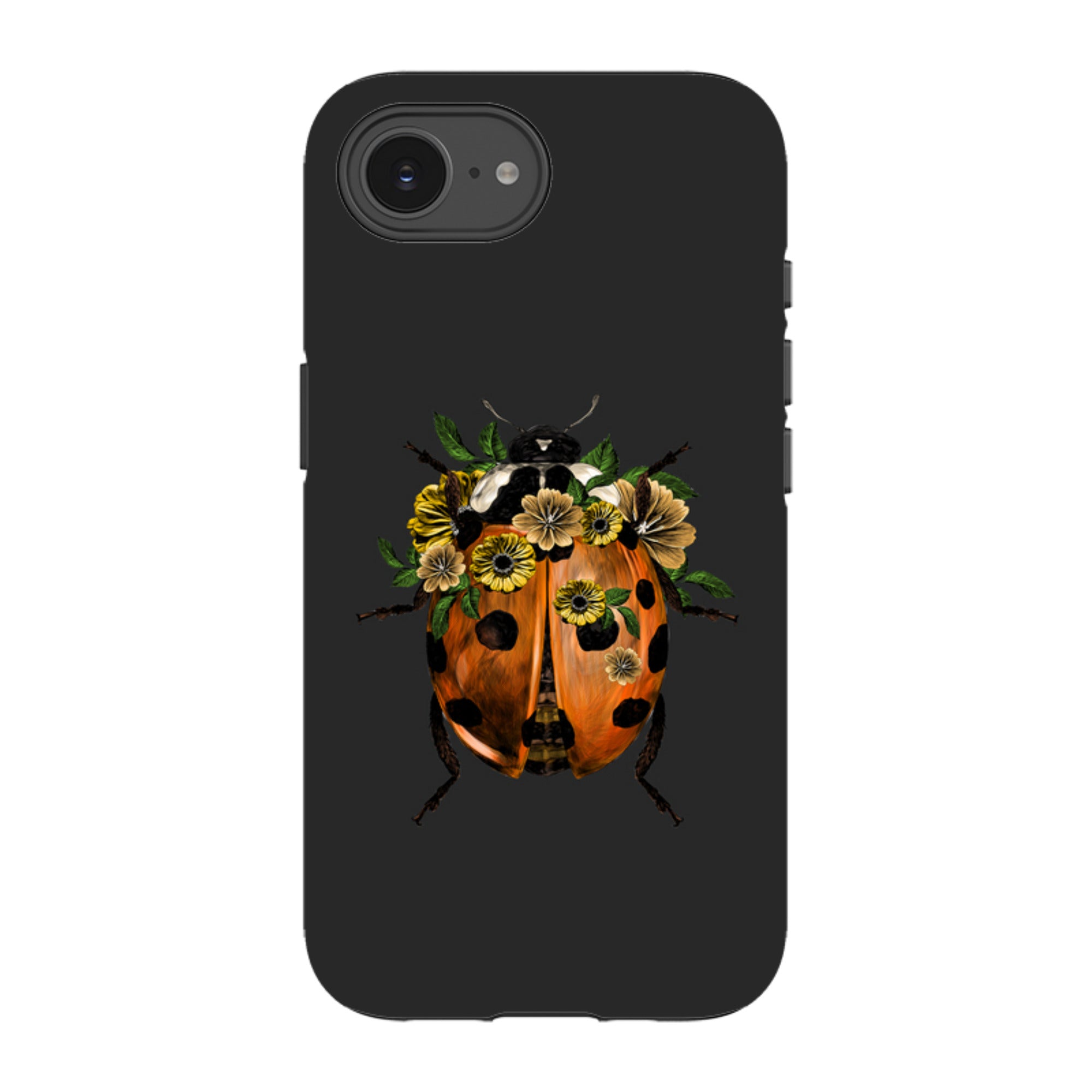 iPhone Tough Case - Ladybug Dark