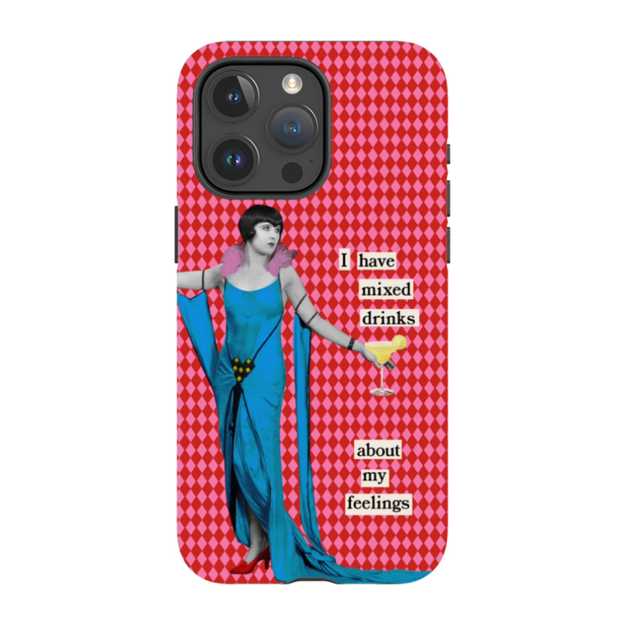 iPhone Tough Case - Mixed Drinks By Clare Jordan