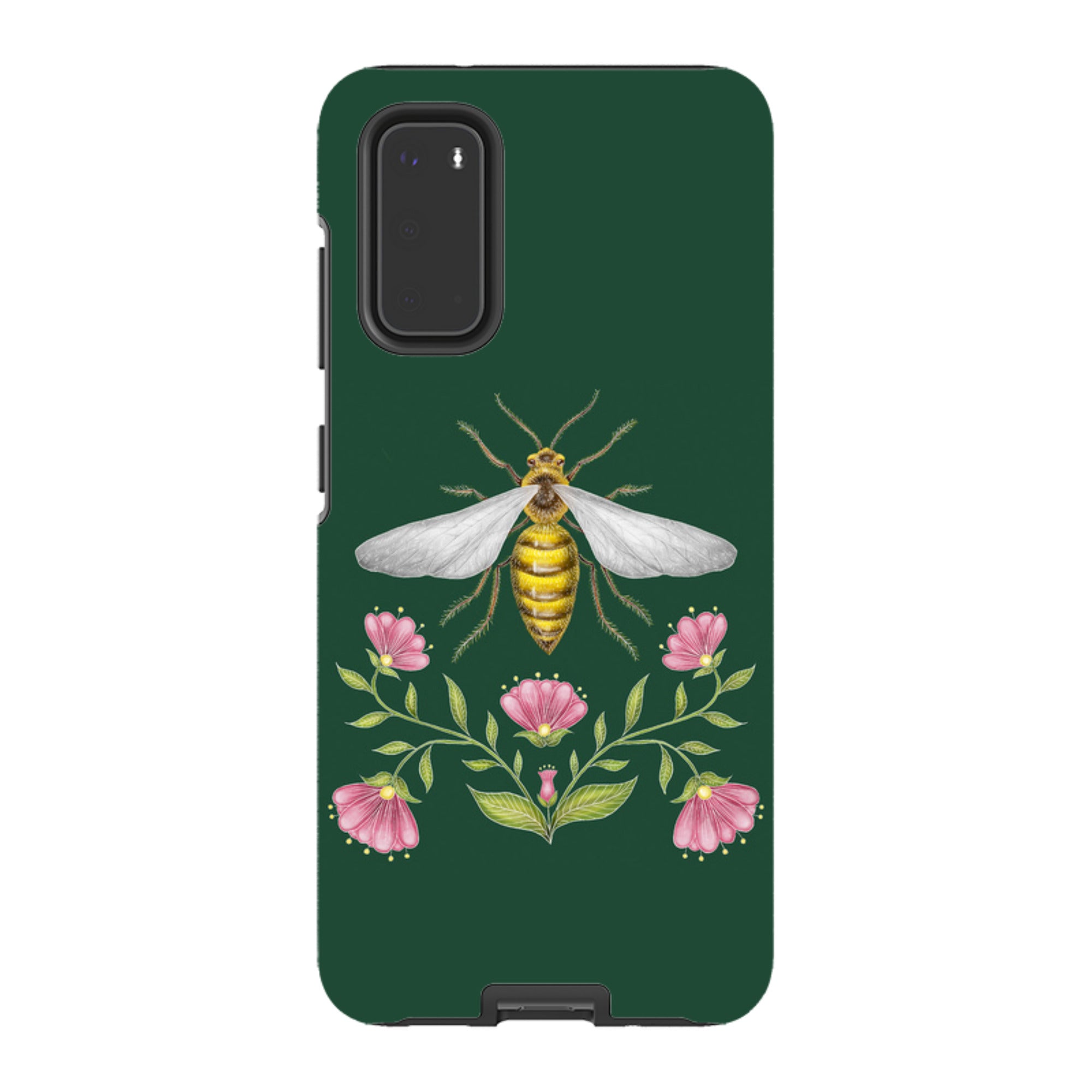 Samsung Tough Case - Wings Of Freedom Emerald By Catherine Rowe