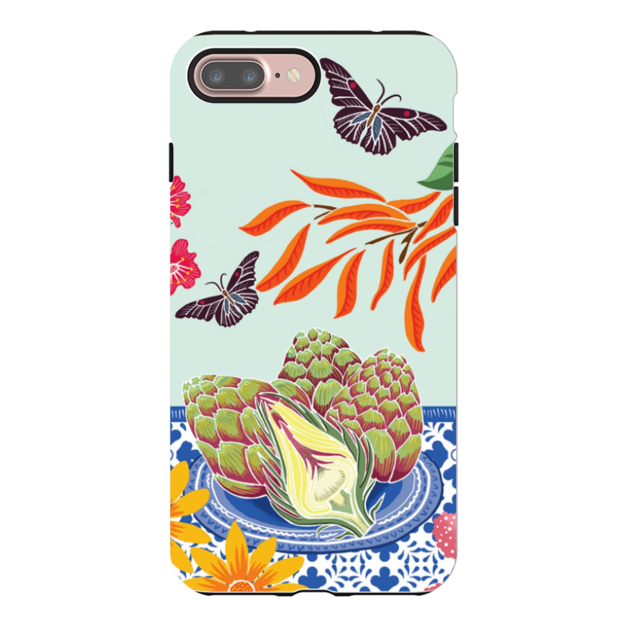 iPhone Tough Case - Artichokes By Kate Heiss