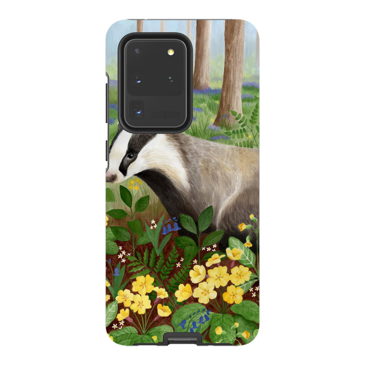Samsung Tough Case - Bluebell Badger By Bex Parkin