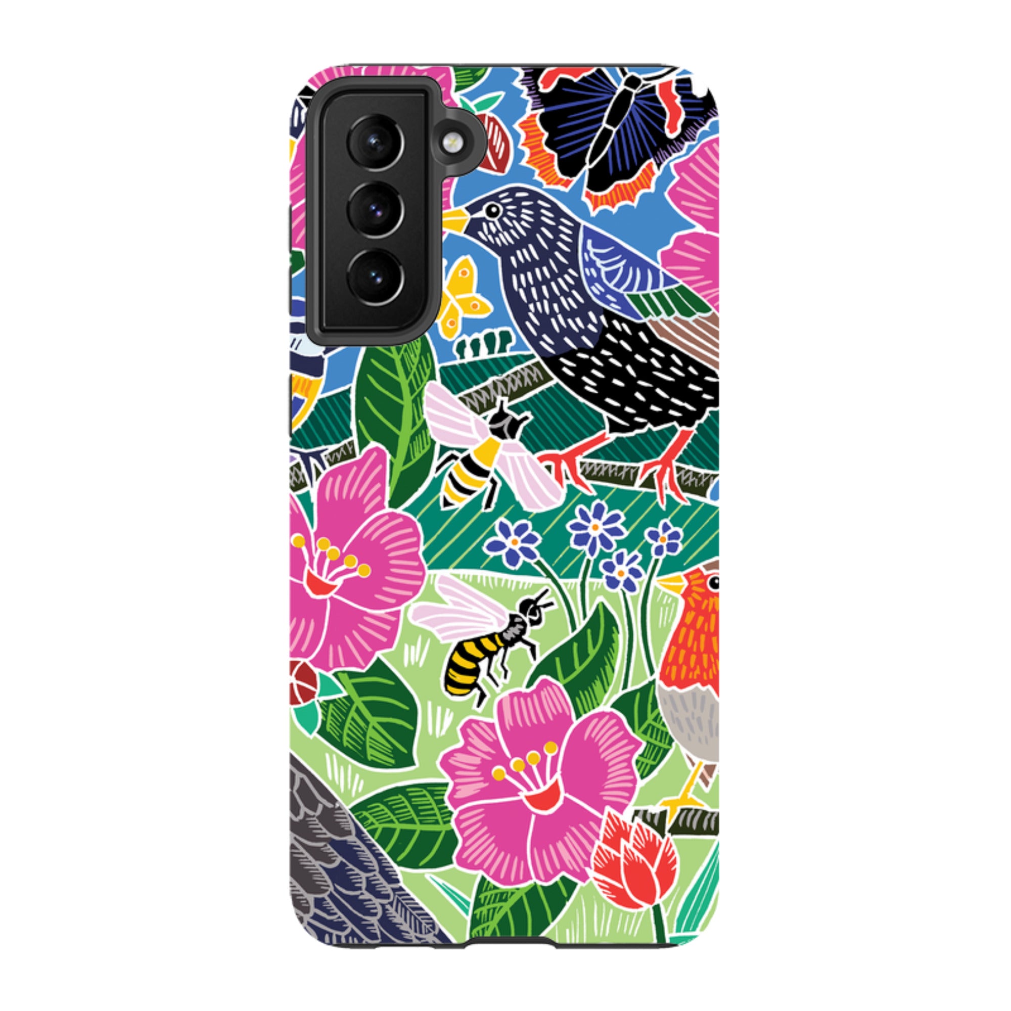 Samsung Tough Case - Garden Bird Jigsaw A By Kate Heiss