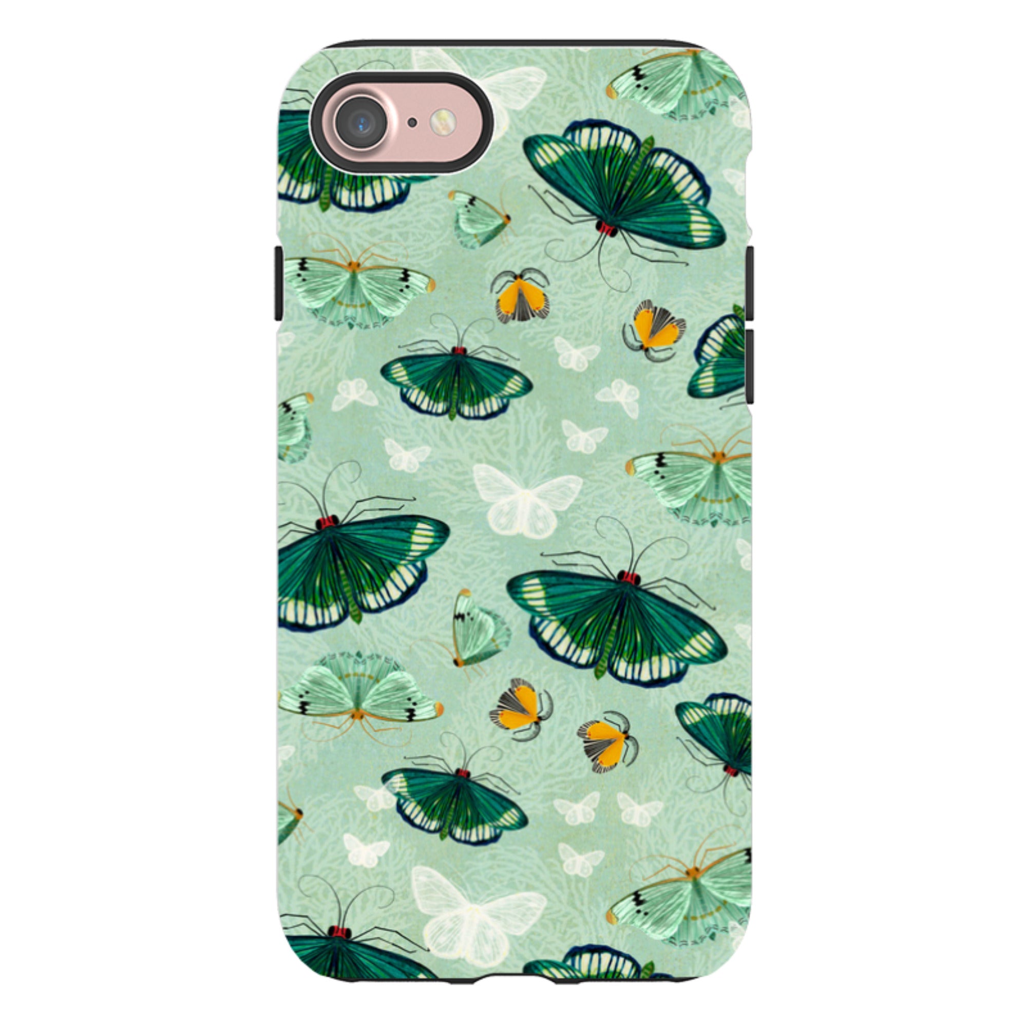 iPhone Tough Case - Night Flutter By Katherine Quinn
