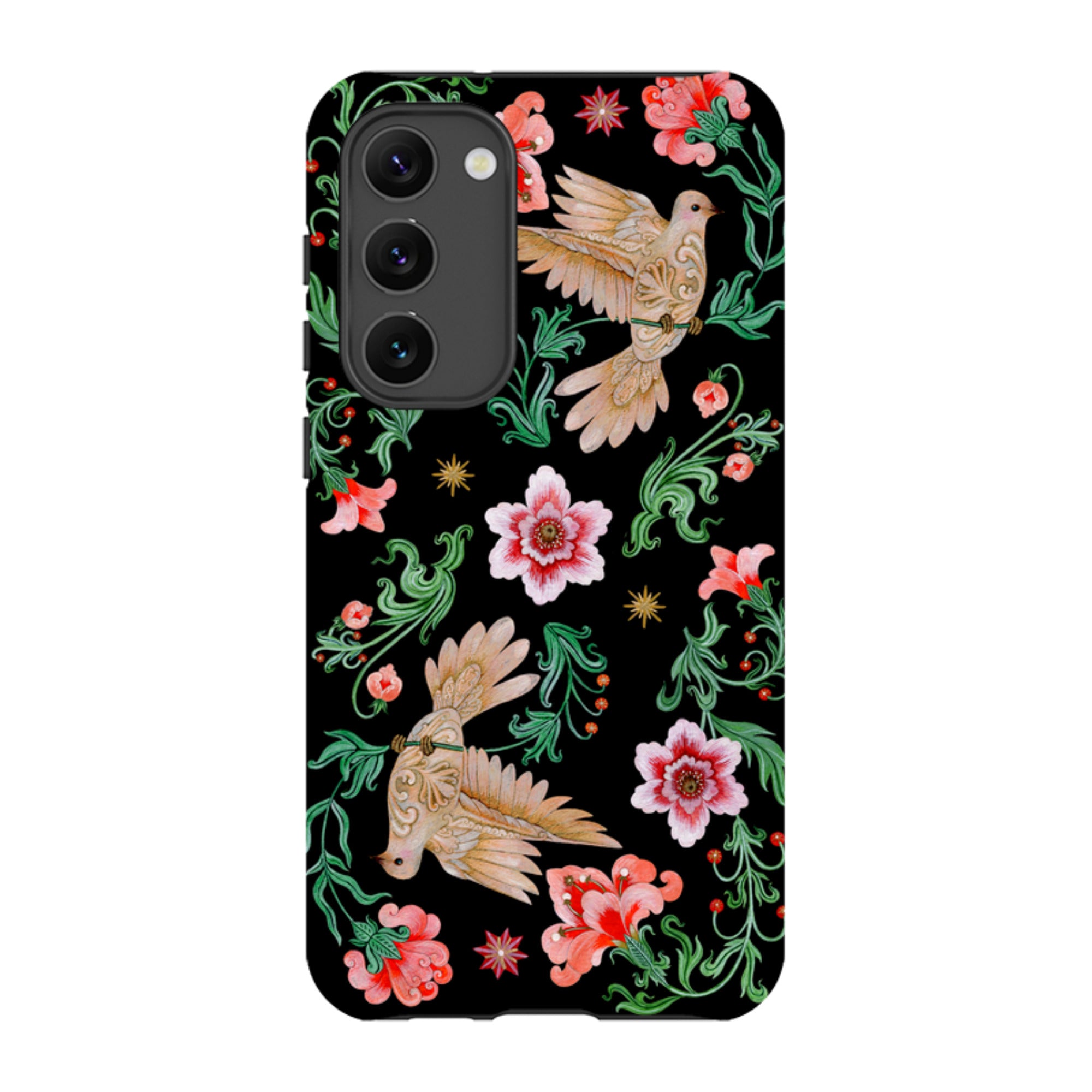 Samsung Tough  Case - Two Turtle Doves By Maria Matos