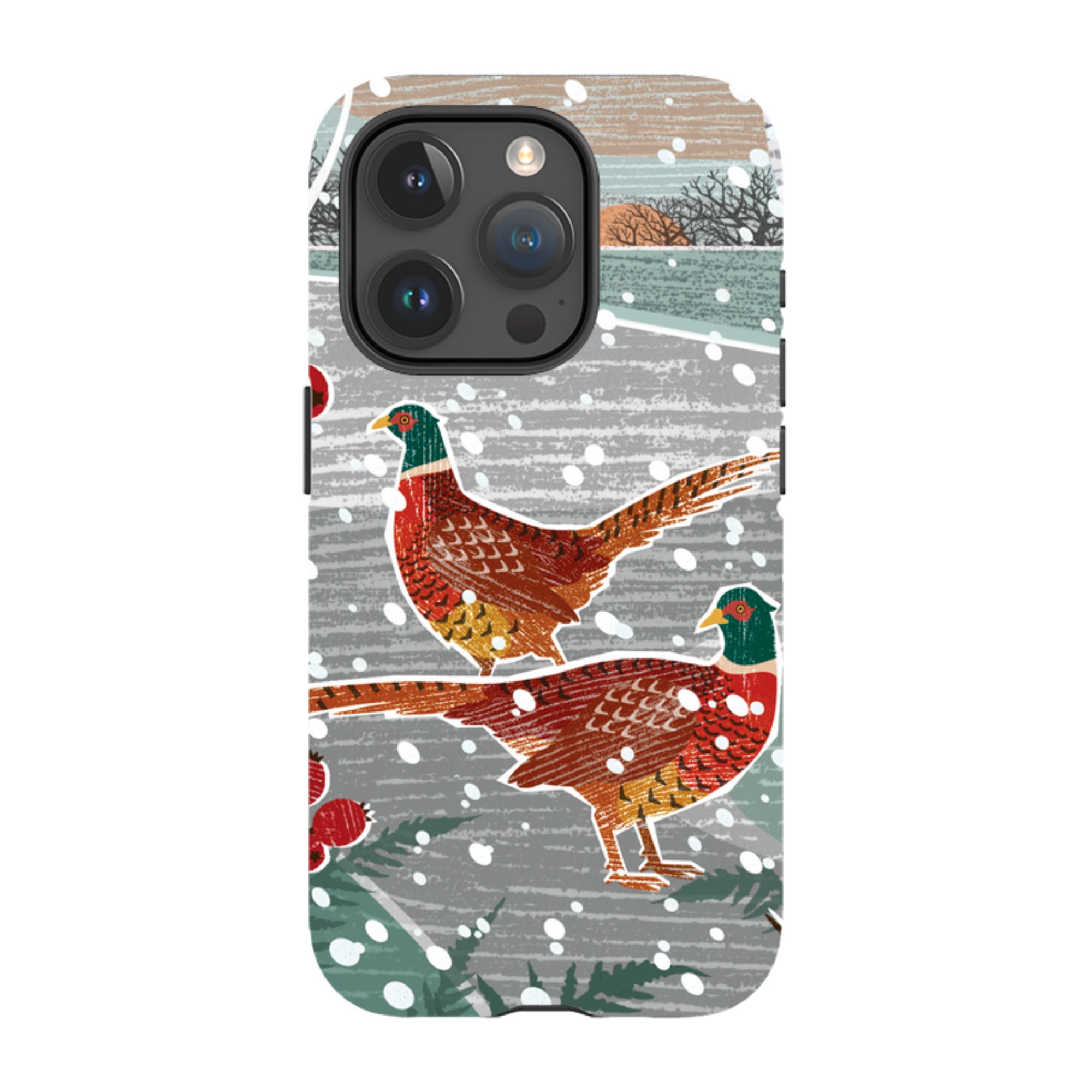 iPhone Tough Case - Snowy Day By Liane Payne