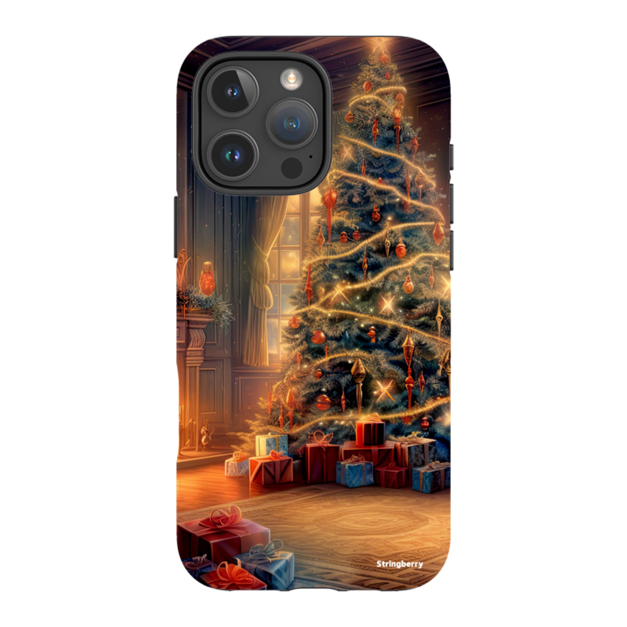 iPhone Tough Case - Holly Jolly Christmas