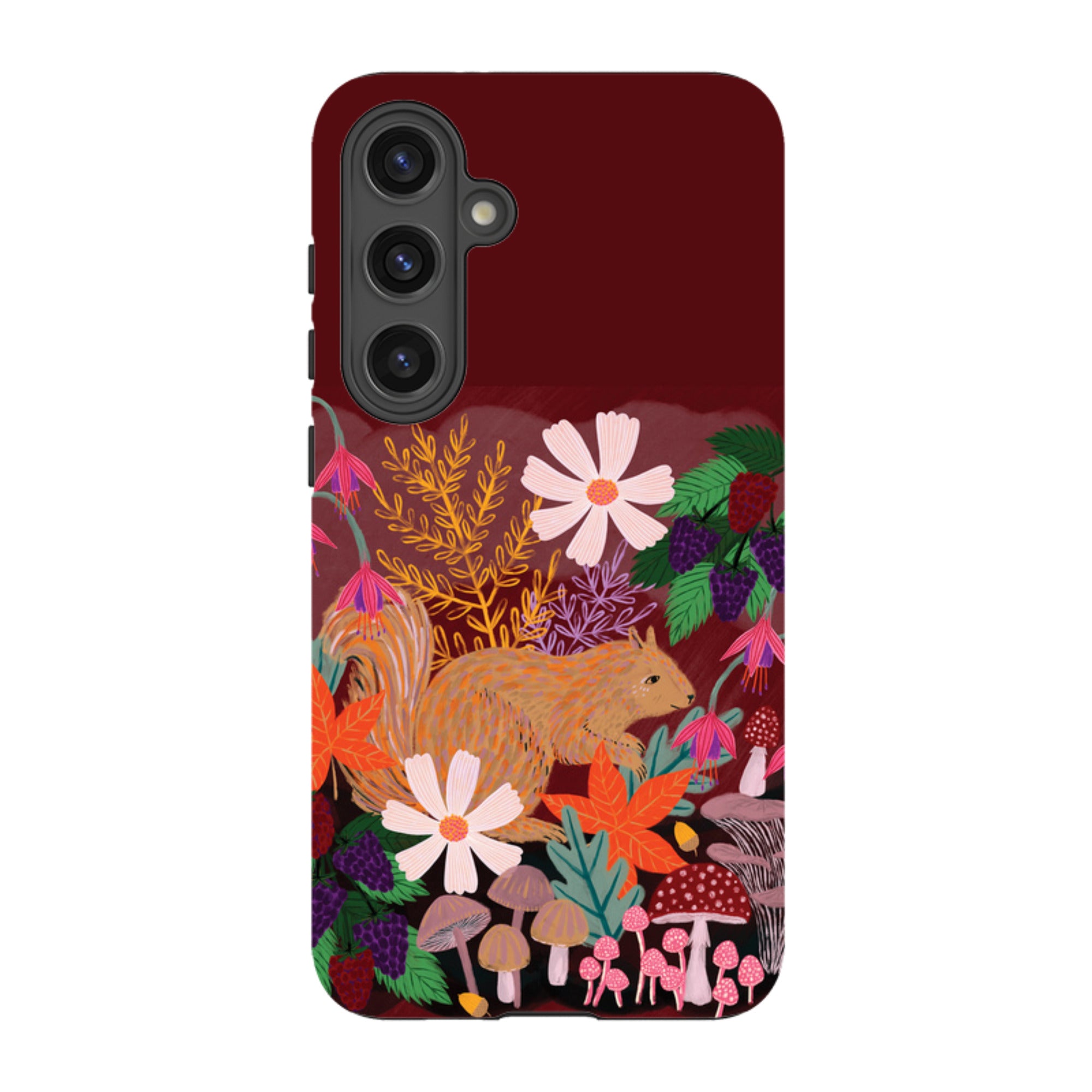 Samsung Tough Case - Autumn Squirrel By Lee Foster Wilson