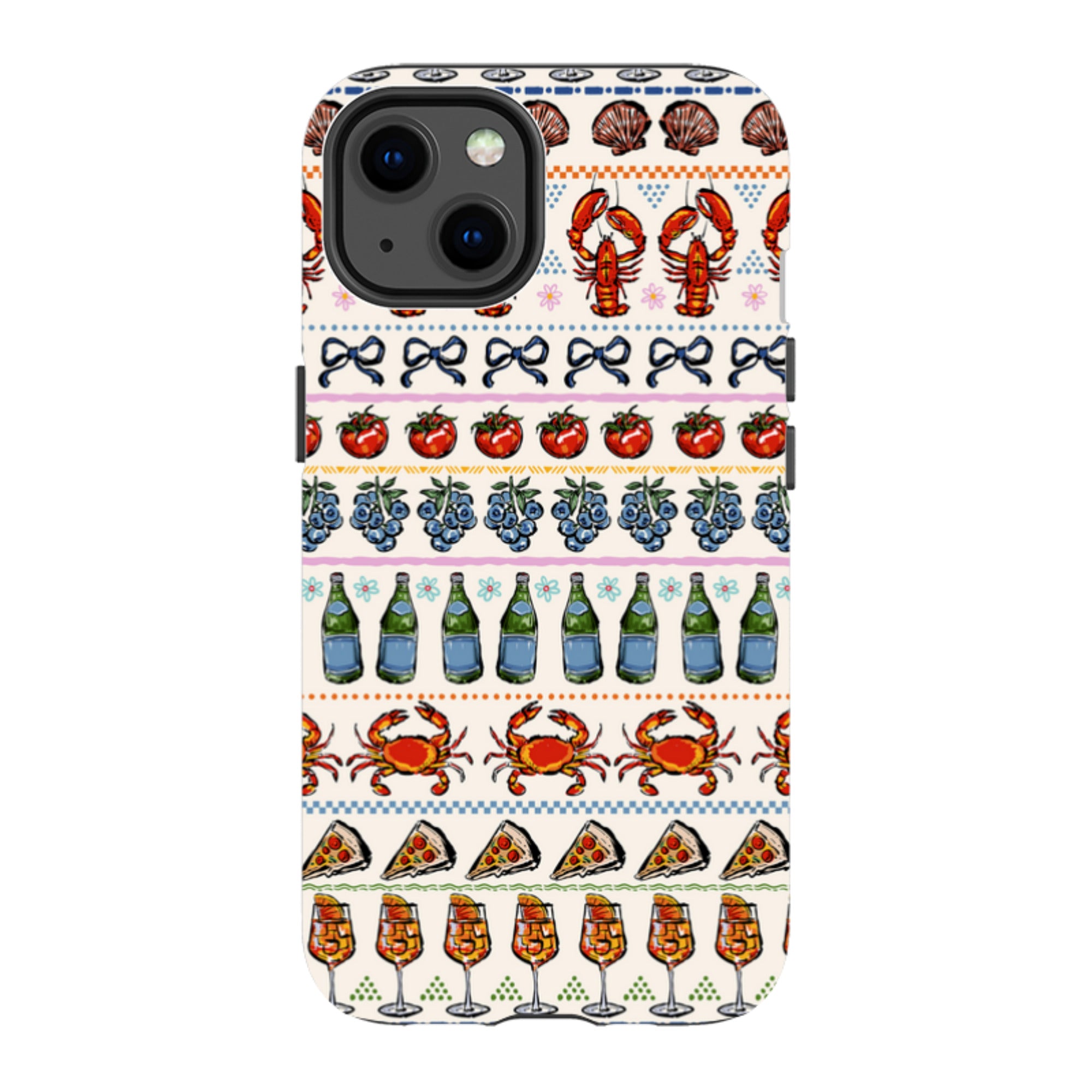iPhone Case - Crab Pattern