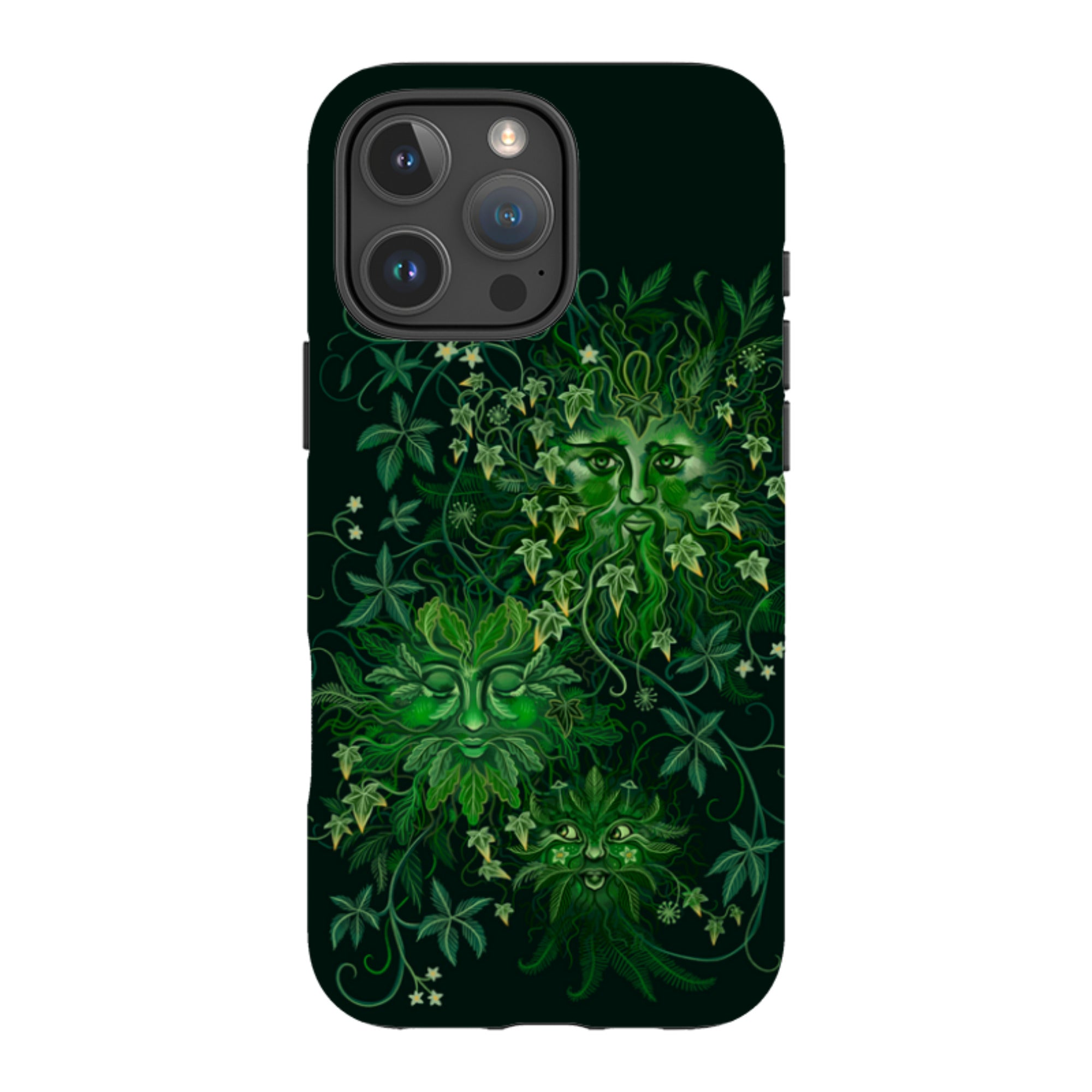 iPhone MagSafe Tough Case - Green Man By Anna Stead
