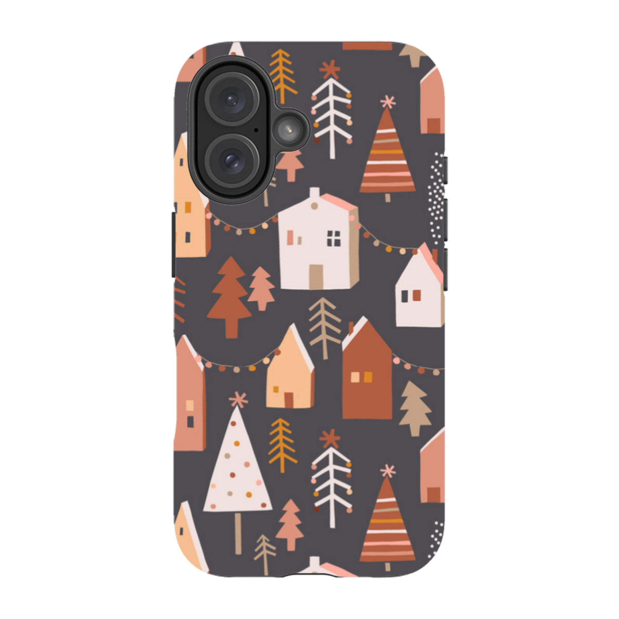 iPhone MagSafe Tough Case - Street Xmas Dark
